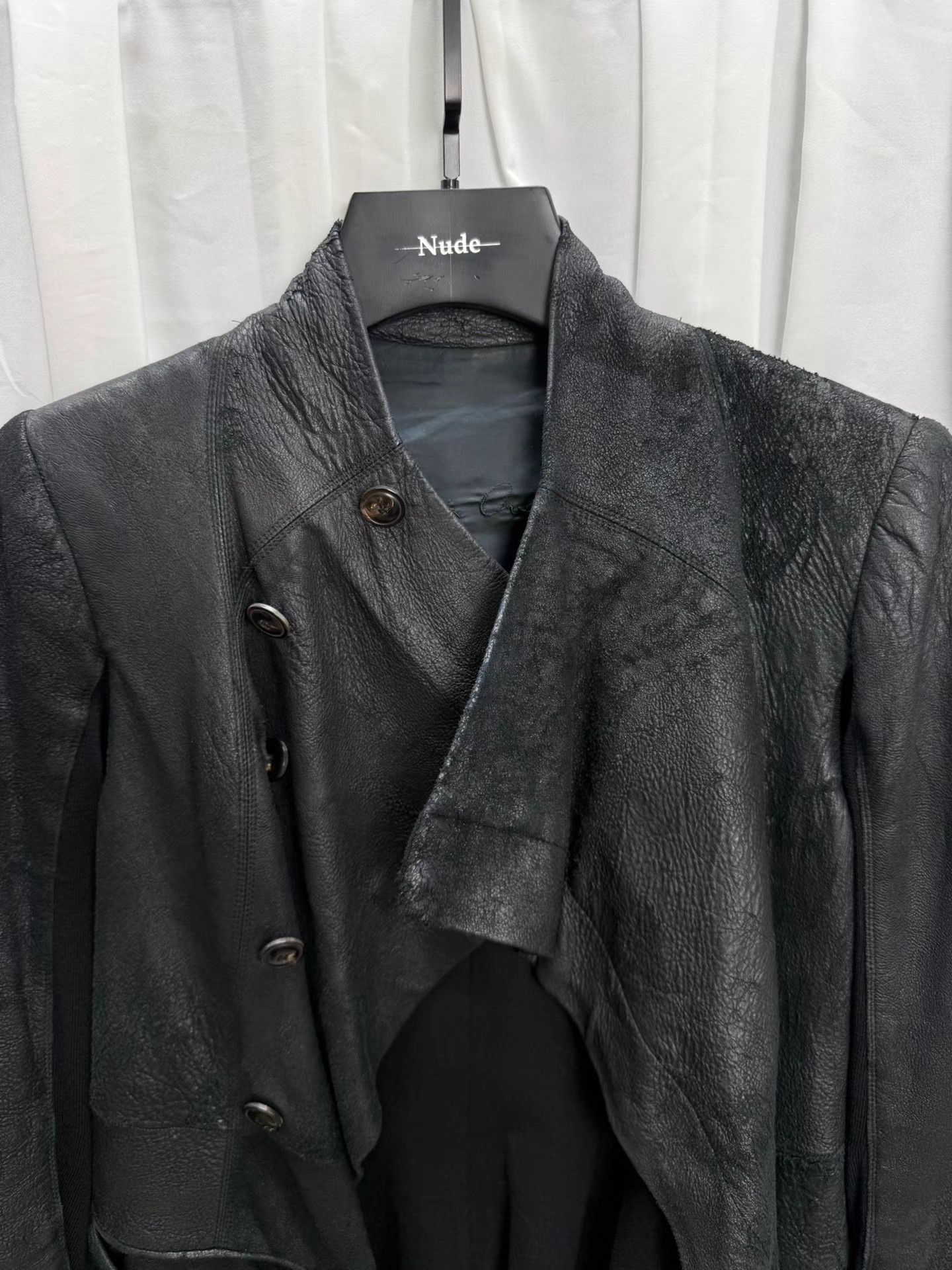 Rick Owens Rick Owens Suede Distressed Jacket K20 Size XS / US 0-2 / IT 36-38 - 5 Thumbnail