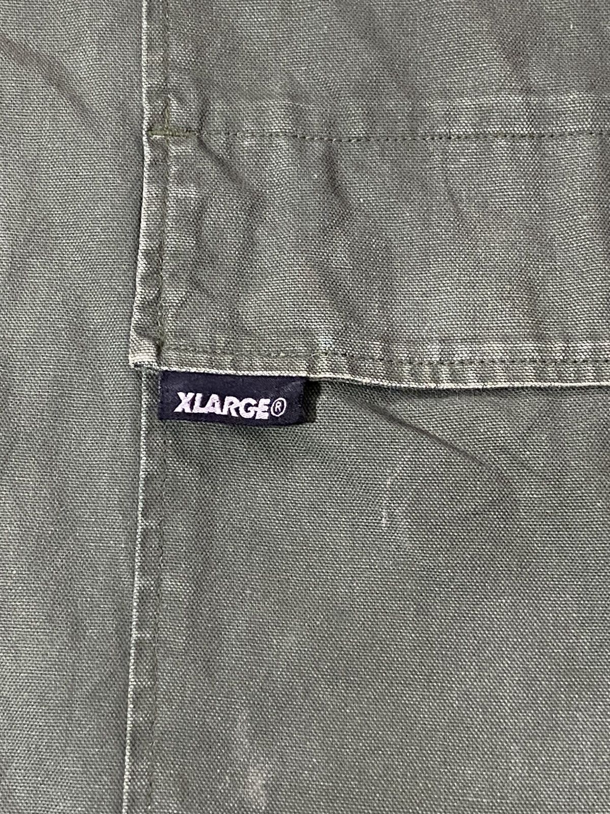 Vintage × X-LARGE X large jacket men plain with hooded Size US XL / EU 56 / 4 - 8 Thumbnail