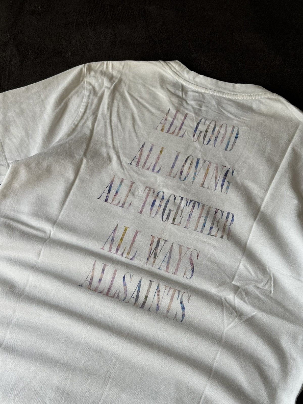 Allsaints × Vintage Vintage Y2K Allsaints Tee Logo Luxury Size US S / EU 44-46 / 1 - 6 Thumbnail