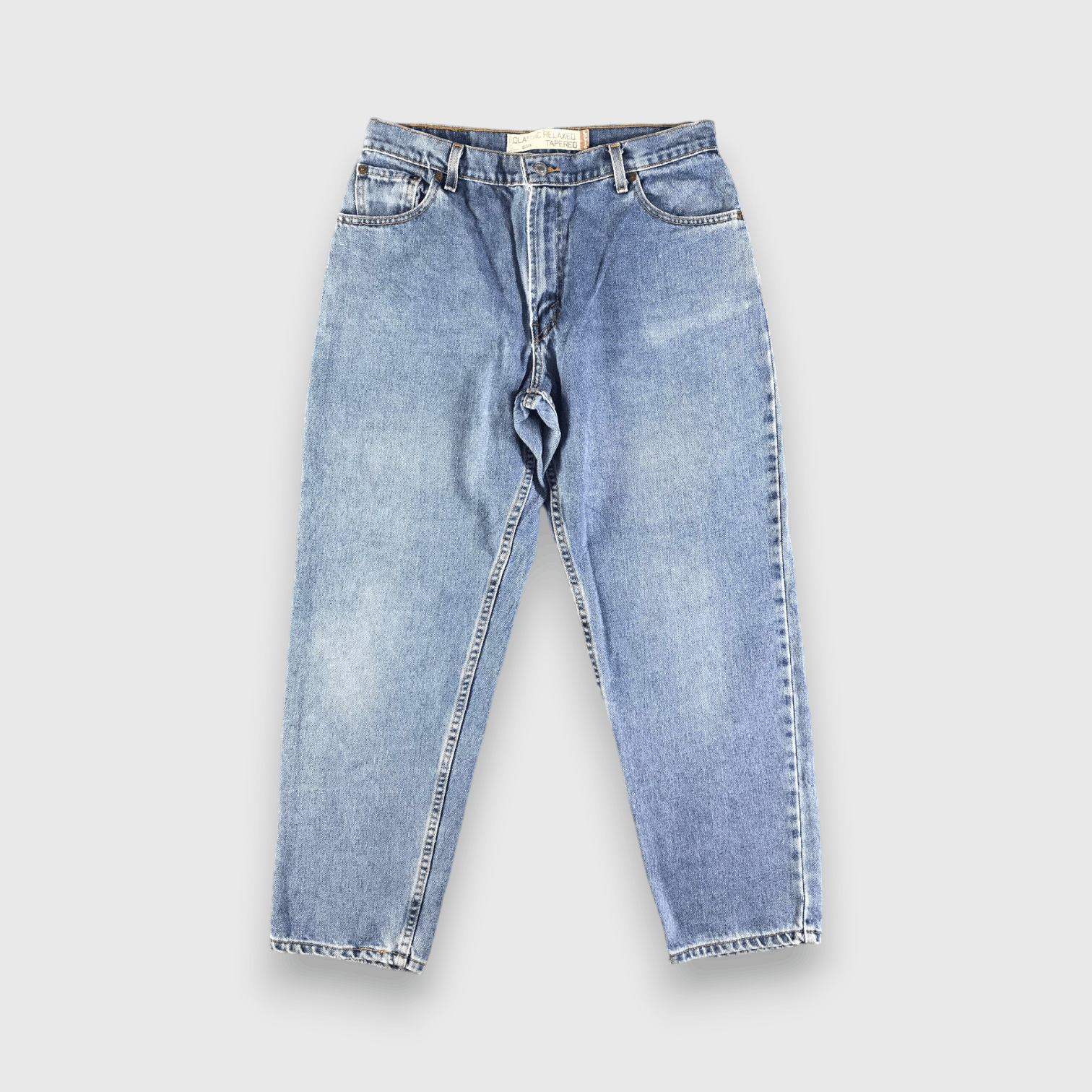 Levi's Vintage Blue Wash Levis 550 Jeans-J3470 Size US 33 - 1 Thumbnail