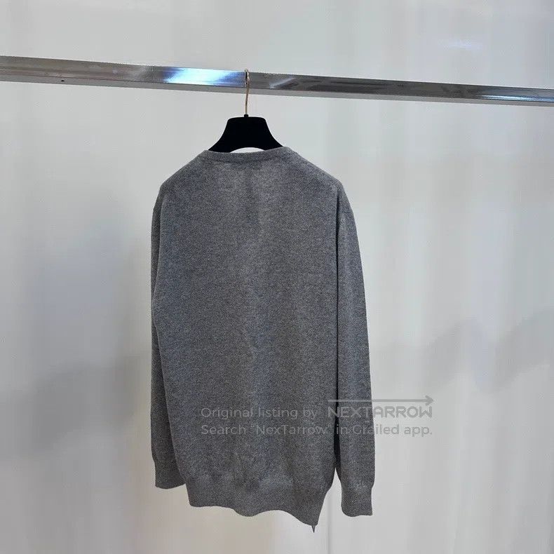 Miu Miu Miu Miu 38 V-neck sweater Size S / US 4 / IT 40 - 4 Thumbnail