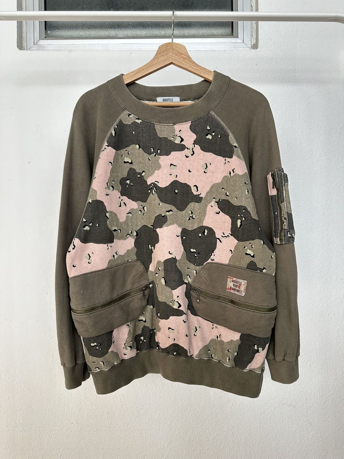 20471120 2000's Nouvelle Route Randonnee camo sweatshirt Size US M / EU 48-50 / 2 - 7 Thumbnail
