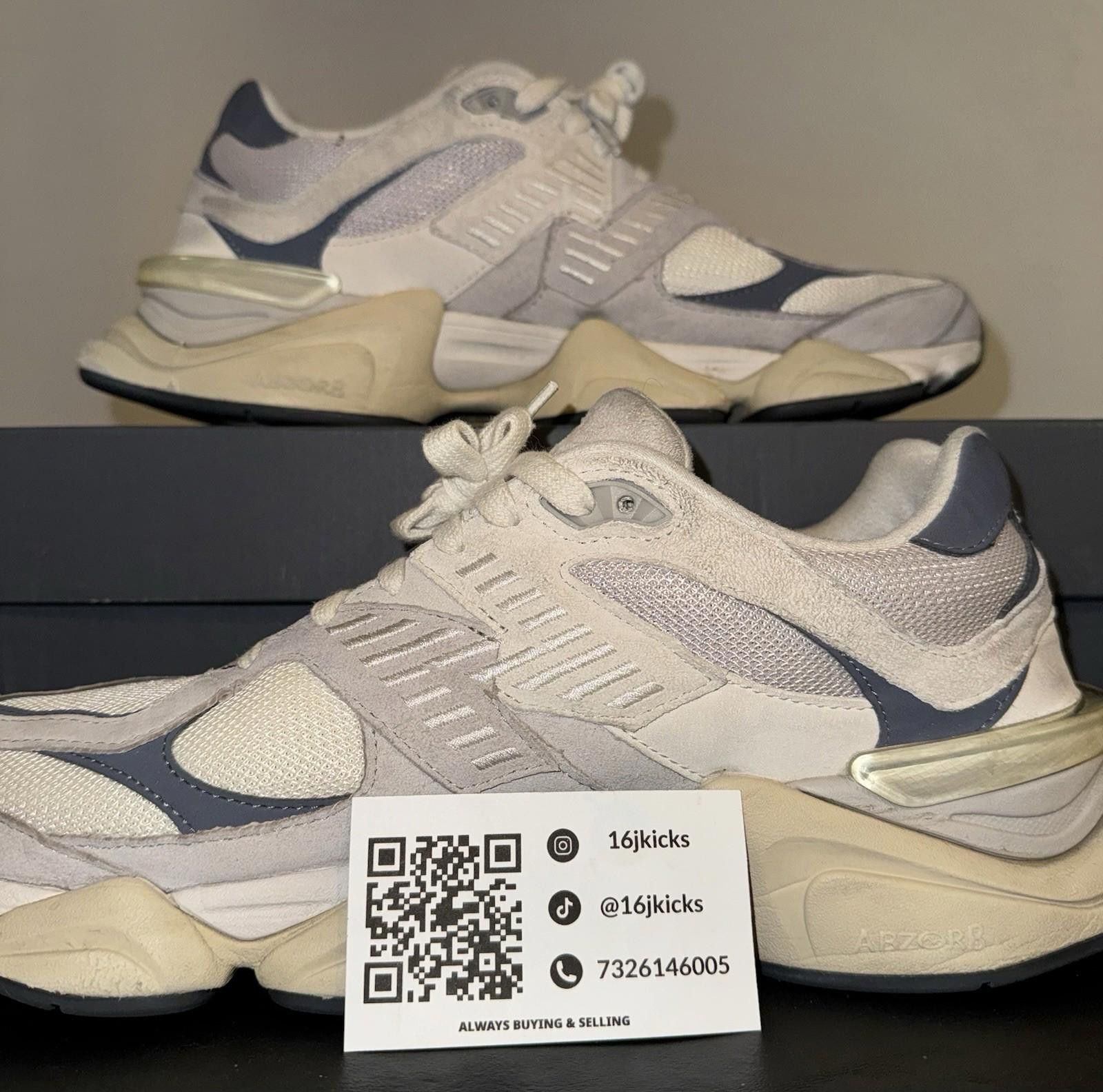 New Balance Size 11.5 - New Balance 9060 Moonrock Linen Size US 11.5 / EU 44-45 - 2 Thumbnail