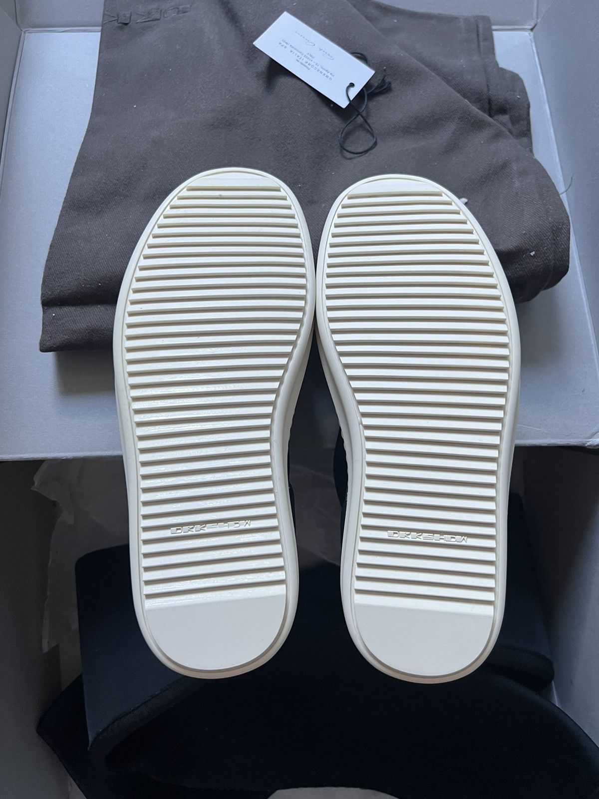 Rick Owens Drkshdw Rick owens drkshdw ramones thigh high sock sz36 Size US 6 / IT 36 - 5 Thumbnail