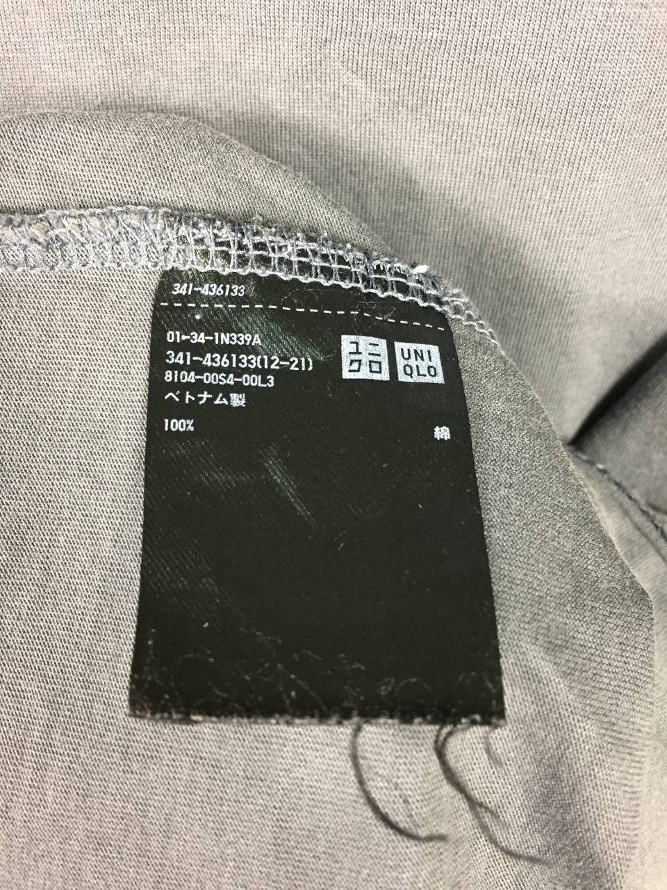 Japanese Brand × Jil Sander × Uniqlo Jil Sander J+ Uniqlo Essential Dark Grey Tee Size US M / EU 48-50 / 2 - 7 Thumbnail