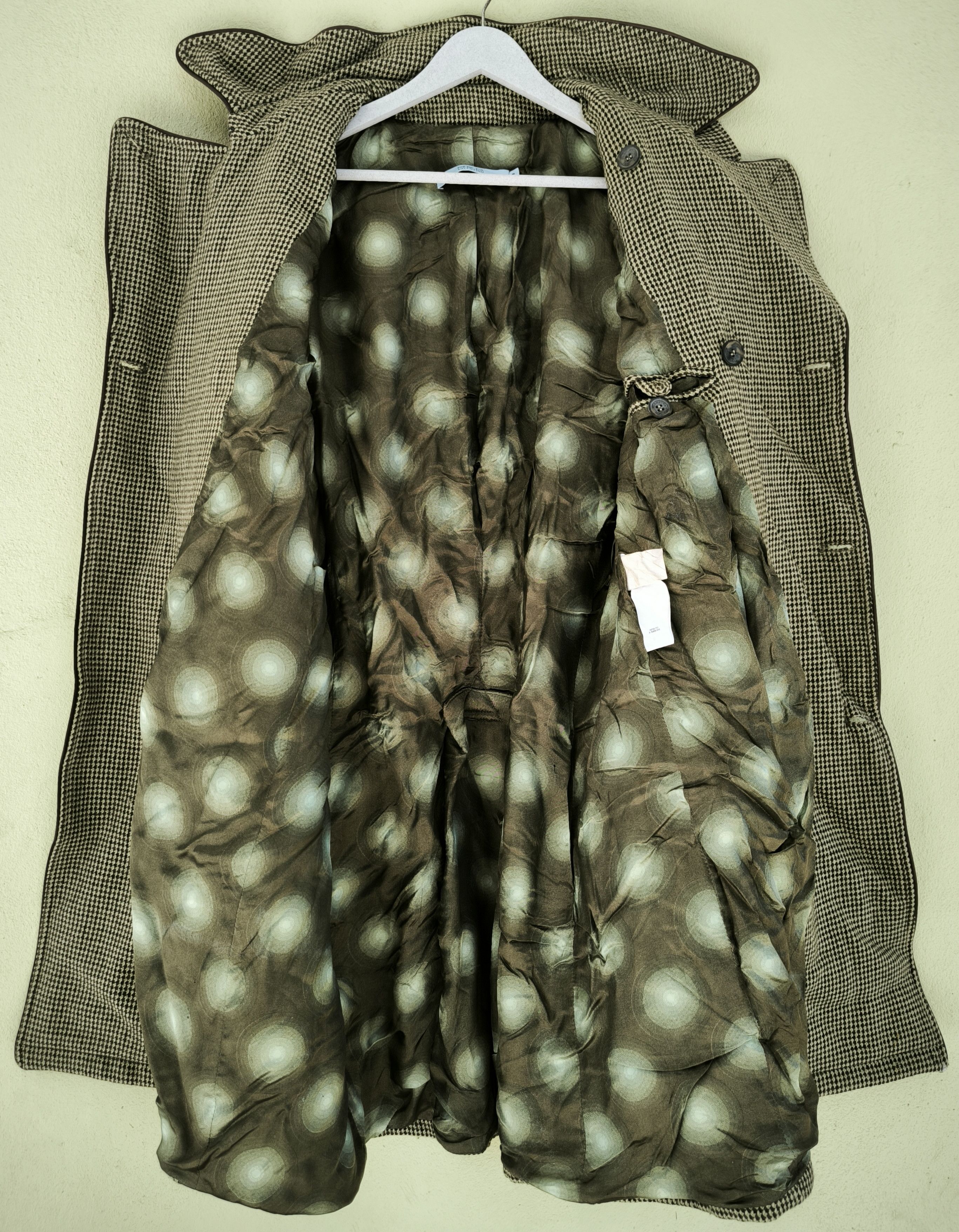 RED Valentino RED VALENTINO houndstooth double breasted trenchcoat Size XL / US 12-14 / IT 48-50 - 5 Thumbnail