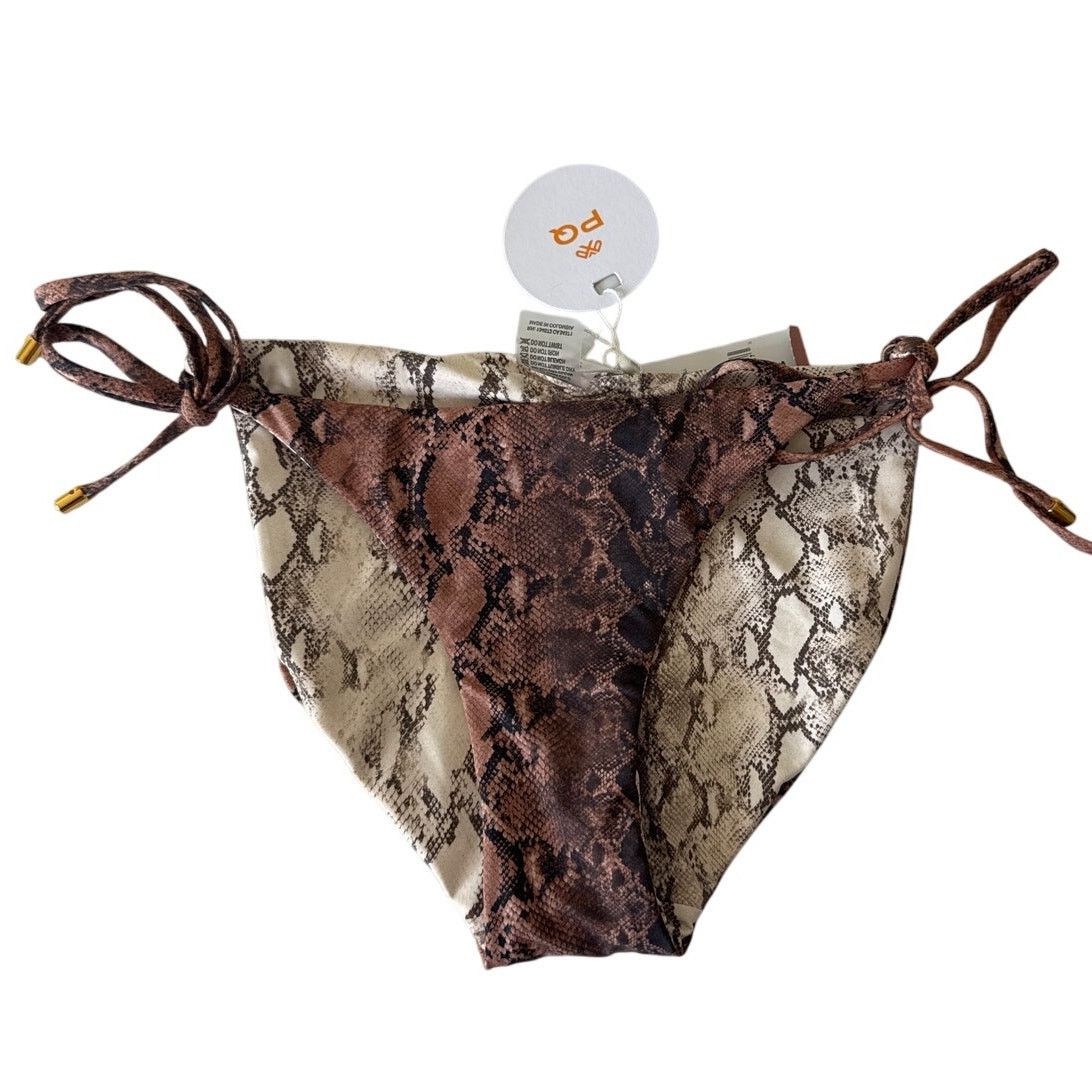 Other PQ swim Kaa Reversible Tie full tie string bikini bottom Size ONE SIZE - 1 Thumbnail