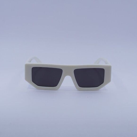 Off-White Off-White OERI13F VANCOUVER 0107 Sunglasses White Geometric Size ONE SIZE - 4 Thumbnail