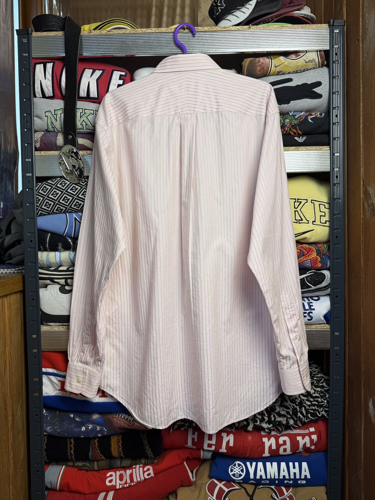 Alfred Dunhill Classic Shirt Size US XL / EU 56 / 4 - 2 Thumbnail