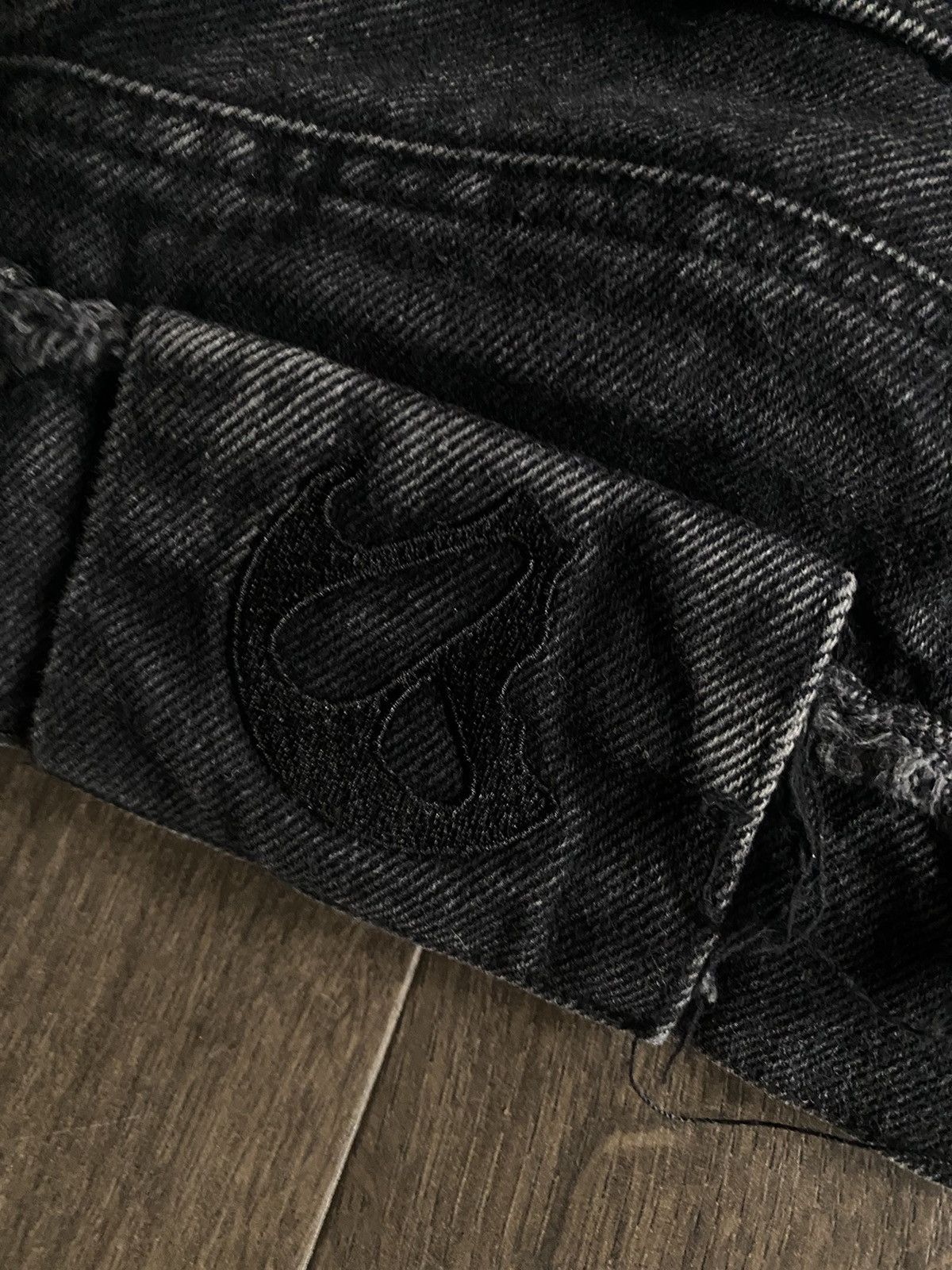 Japanese Brand Cyvist Spider Distressed Jeans Size US 36 / EU 52 - 4 Thumbnail