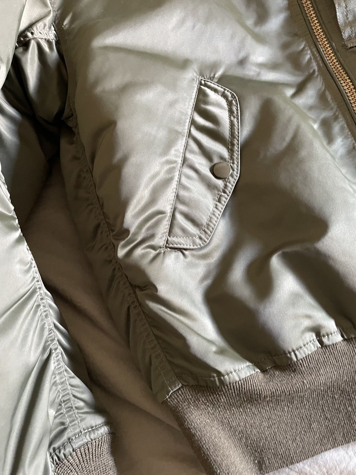 United Arrows Men’s 🇯🇵 United Arrows & Sons Nylon MA-1 Bomber Jacket Sz M Size US S / EU 44-46 / 1 - 3 Thumbnail