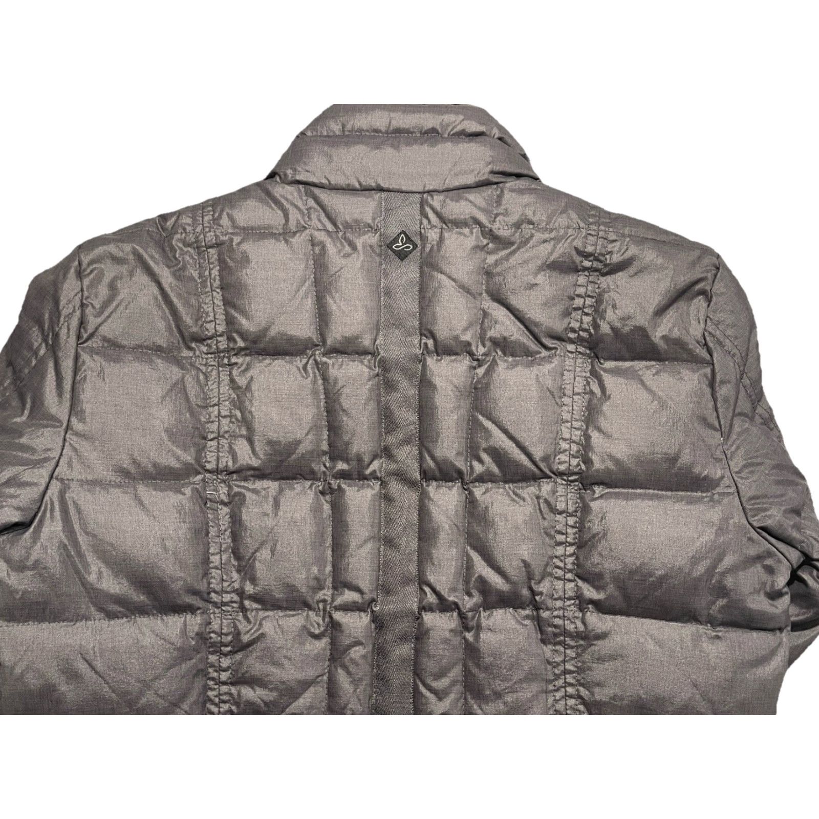 Prana VINTAGE Prana Breathe Quilted Puffer Down Jacket XS Gray Size XS / US 0-2 / IT 36-38 - 7 Thumbnail