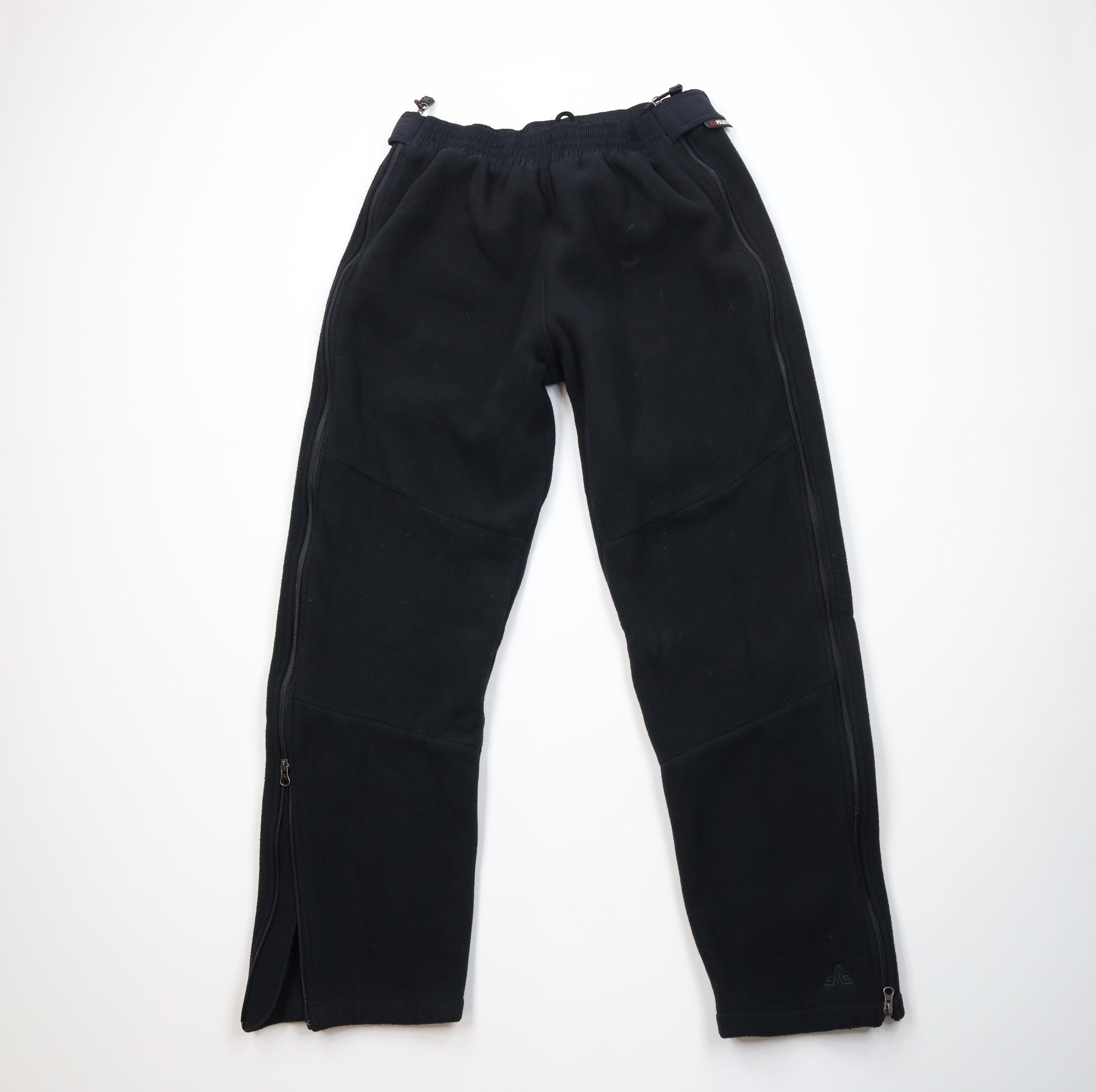 Vintage Vintage 90s Streetwear Polartec Fleece Sweatpants Black Size US 36 / EU 52 - 1 Thumbnail