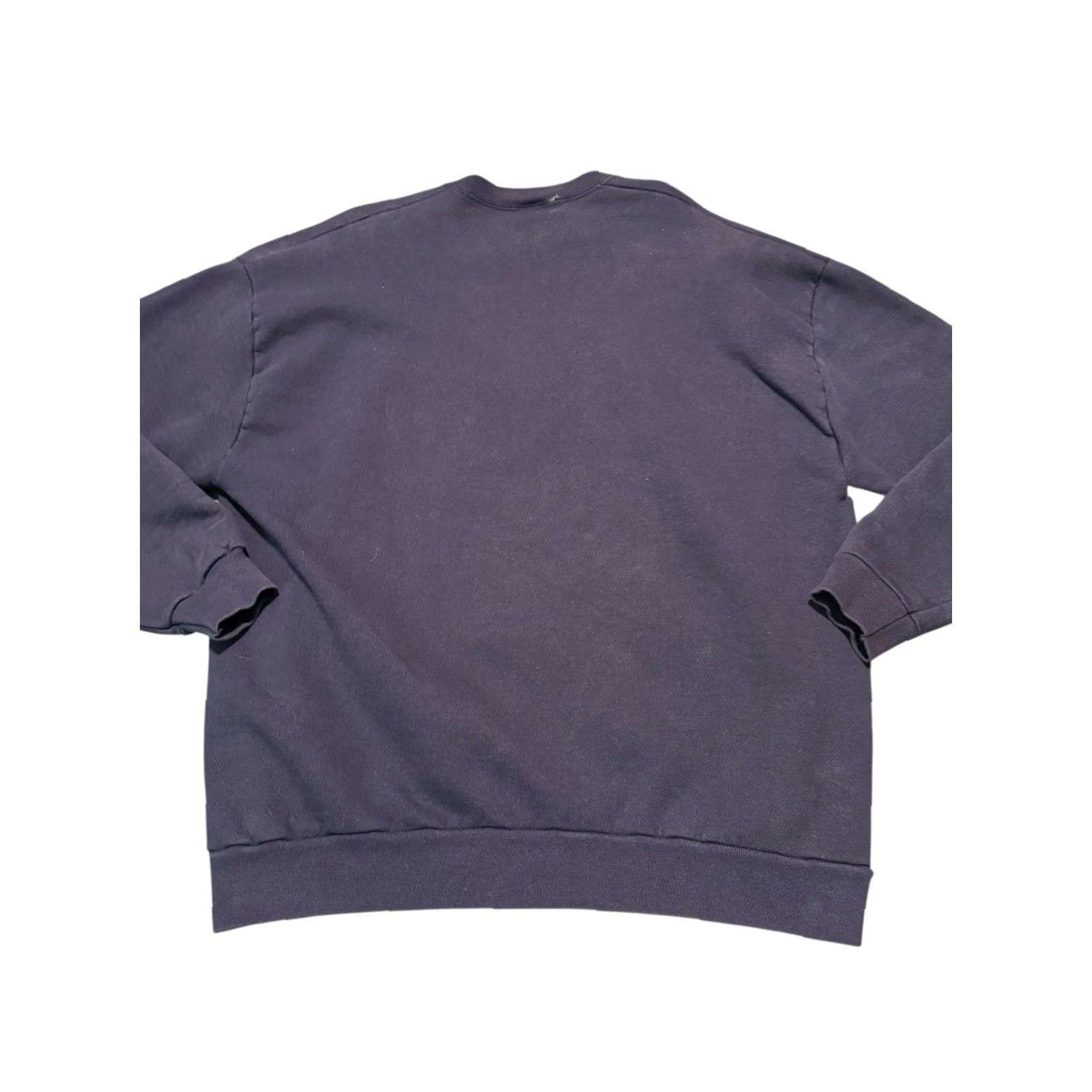 Guess VINTAGE GUESS Sweatshirt Men XL Blue Embroidered Star Spell-Out 90s 100% Cotton Knit Crew Neck Long Sleeve USA Size US XL / EU 56 / 4 - 7 Thumbnail