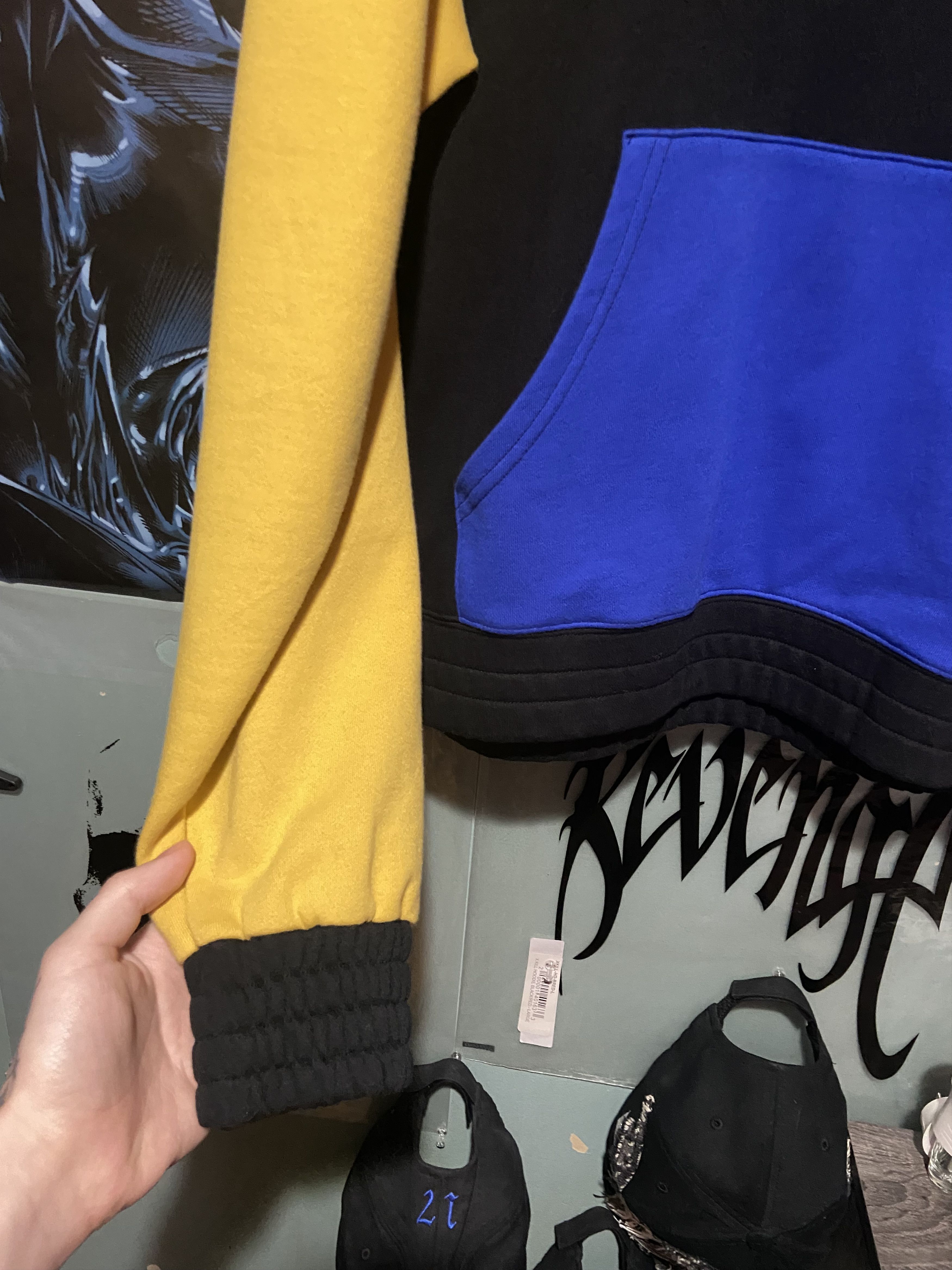 Revenge BAD Tri Color Hoodie Size US L / EU 52-54 / 3 - 3 Thumbnail
