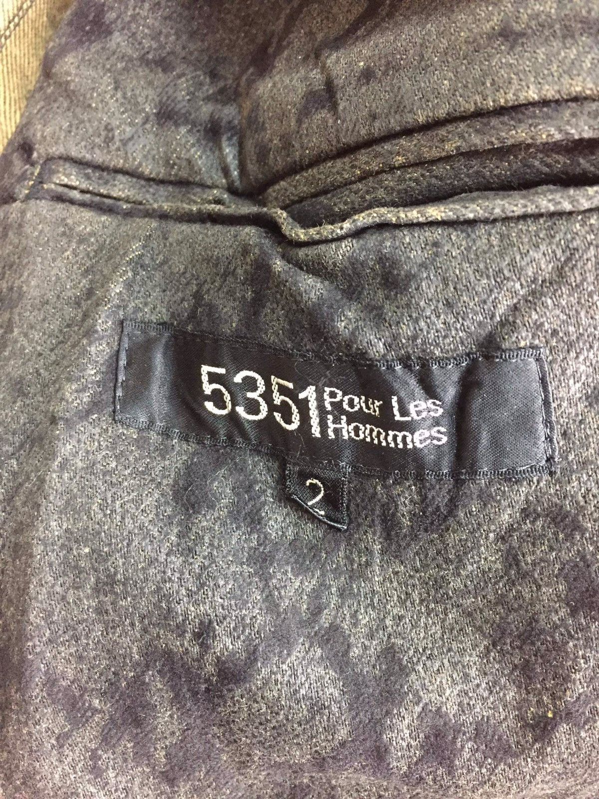 5351 POUR LES HOMMES Vintage 5351 Pourles Hommes Snake Skin Denim Jacket Size US S / EU 44-46 / 1 - 6 Thumbnail