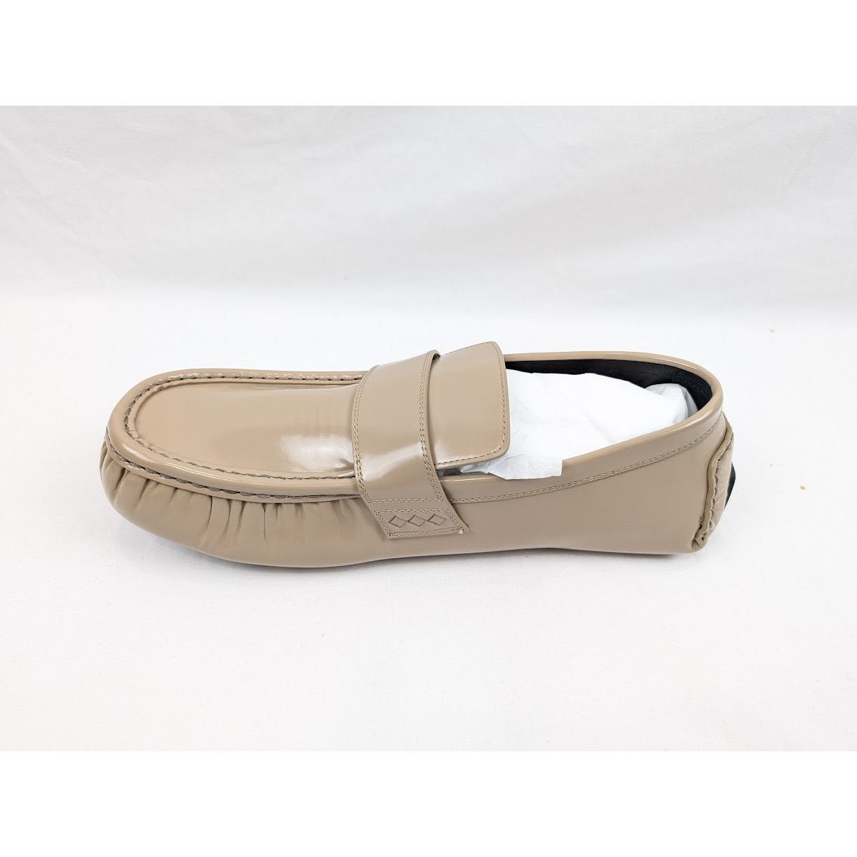 Bottega Veneta o1rshd1 Latex Lux Ride Loafers in Semsame Light Size US 12 / EU 45 - 10 Thumbnail