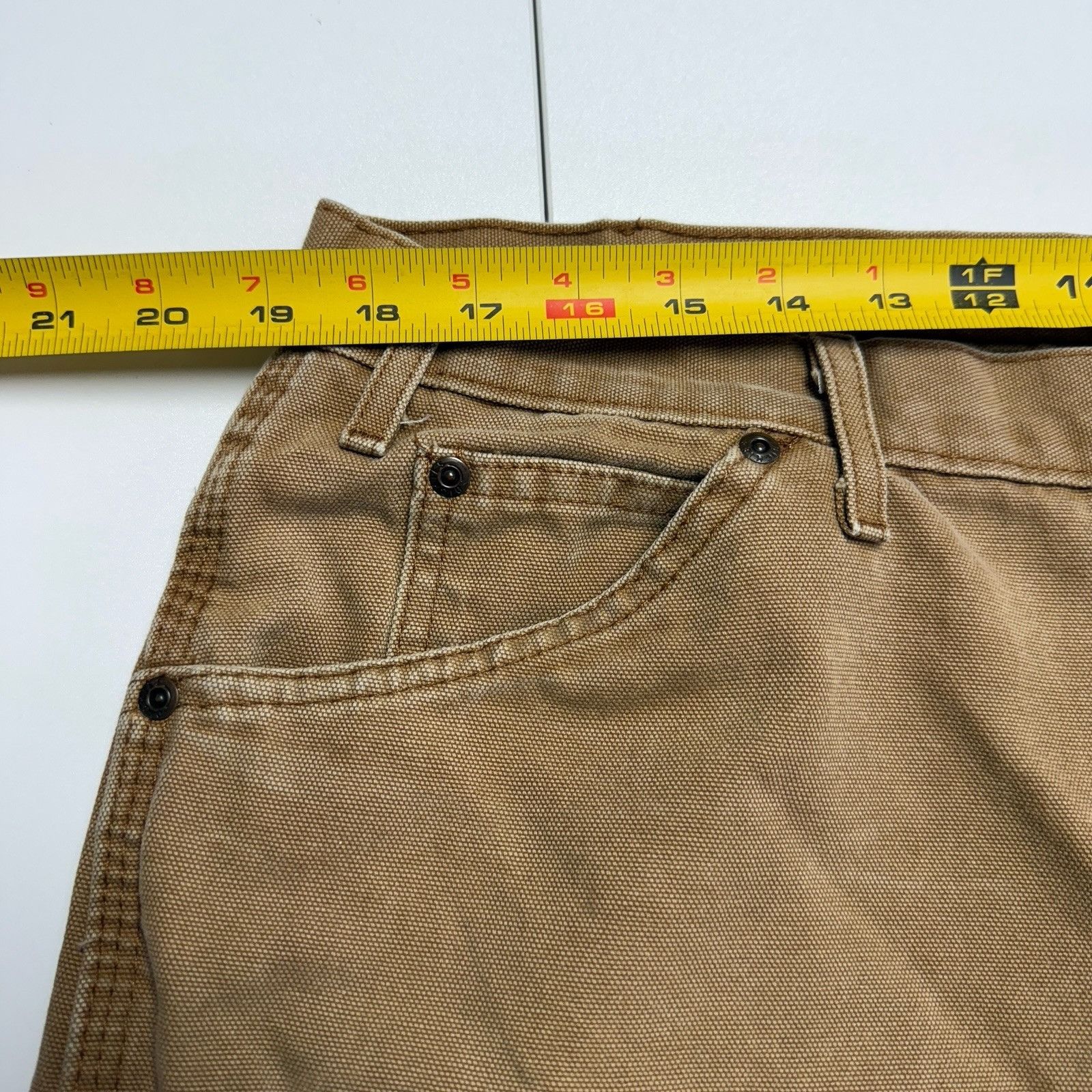 Dickies Vintage Dickies Carpenter Relaxed Fit Canvas Pants 38x32 Size US 38 / EU 54 - 10 Thumbnail