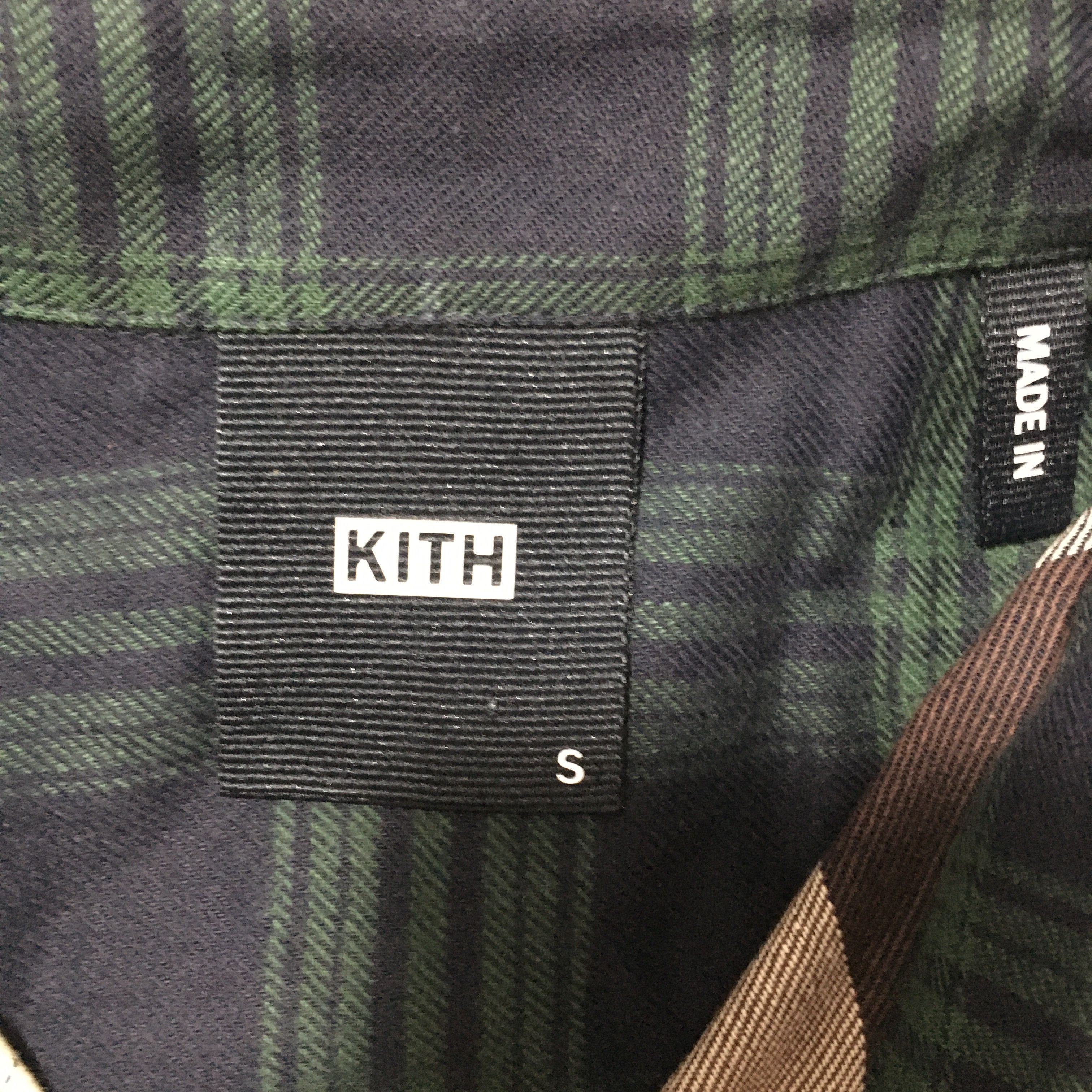 Kith KXTH Plaid Mix Ludlow Button Down Shirt Saddle (NON-PADDED) Size US S / EU 44-46 / 1 - 3 Thumbnail