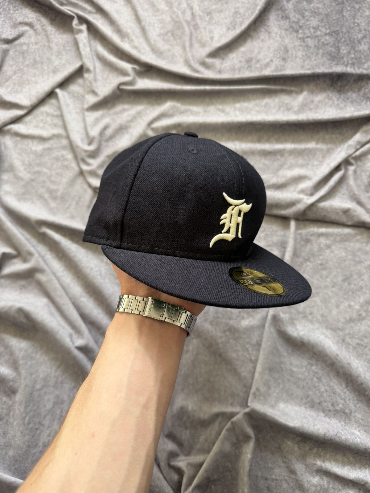 Essentials × New Era New Era Fear of God Essentials Size 7-5/8 Fitted Cap 59FIFTY Size ONE SIZE - 2 Thumbnail