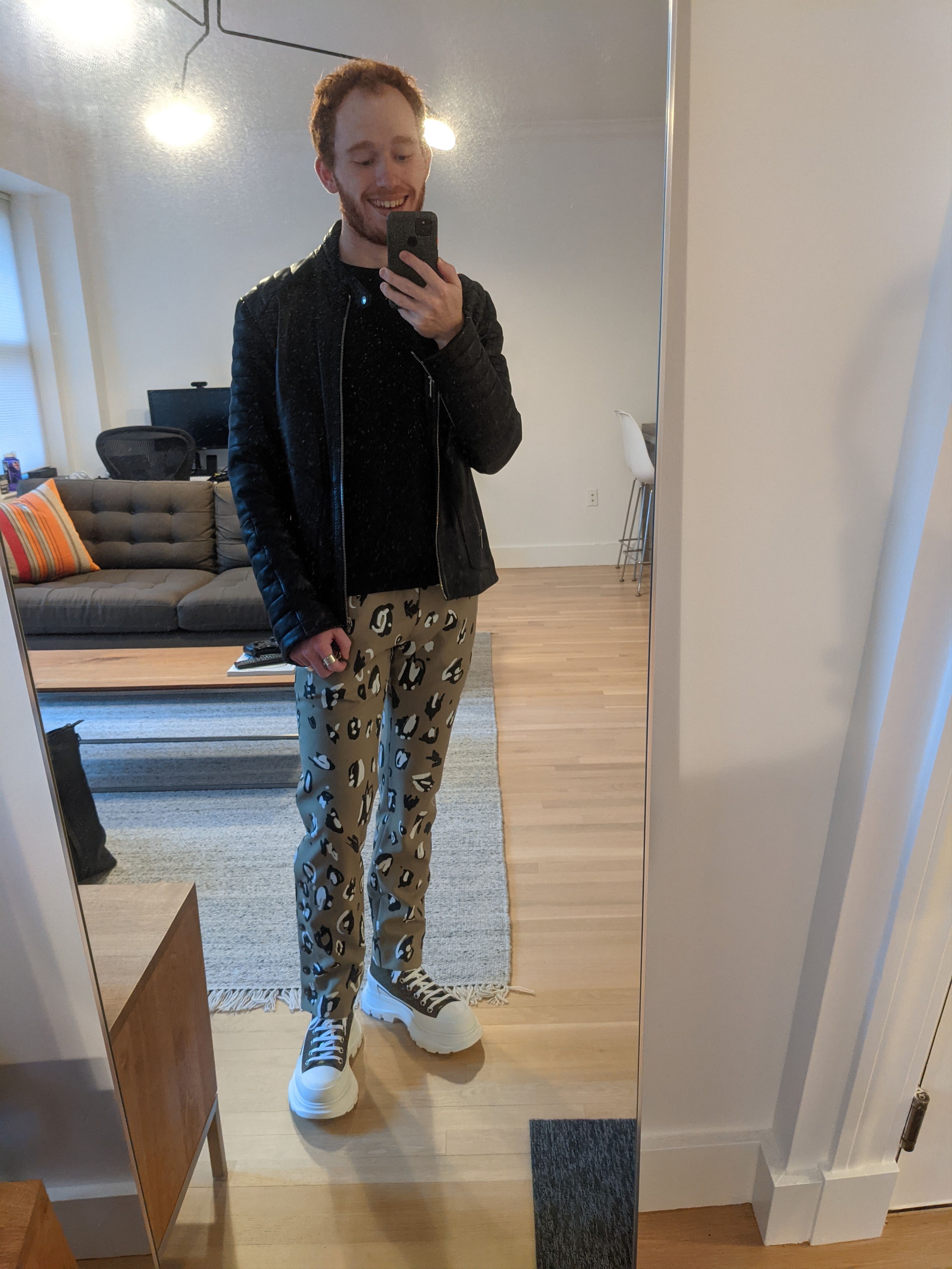 Charles Jeffrey LOVERBOY LOVERBOY Teddy Straight-Leg Trousers Size US 28 / EU 44 - 7 Thumbnail