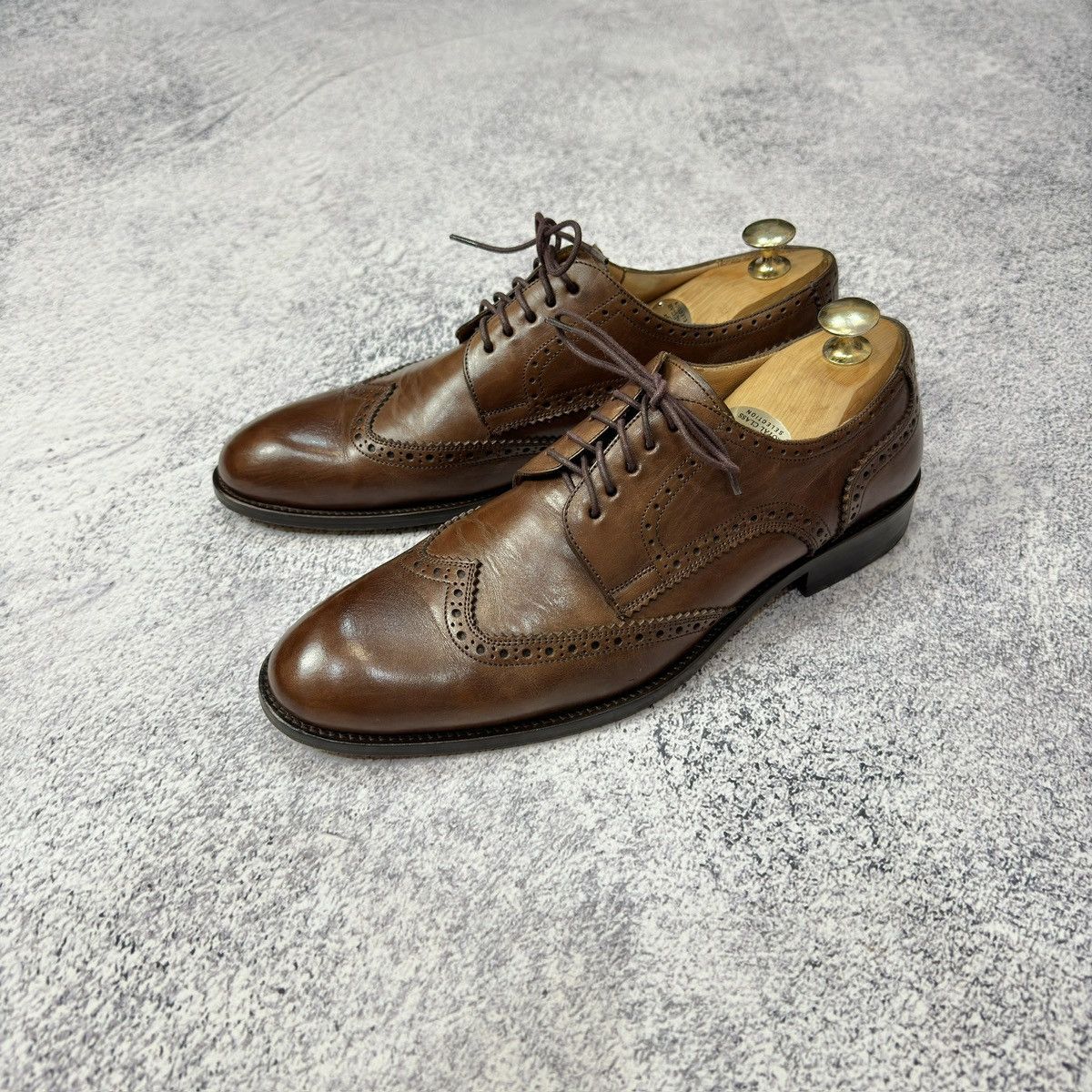 NAVYBOOT Navyboot Mens Derby Brogues US8.5 UK7.5 EU41.5 26.5cm Size US 8.5 / EU 41-42 - 1 Thumbnail