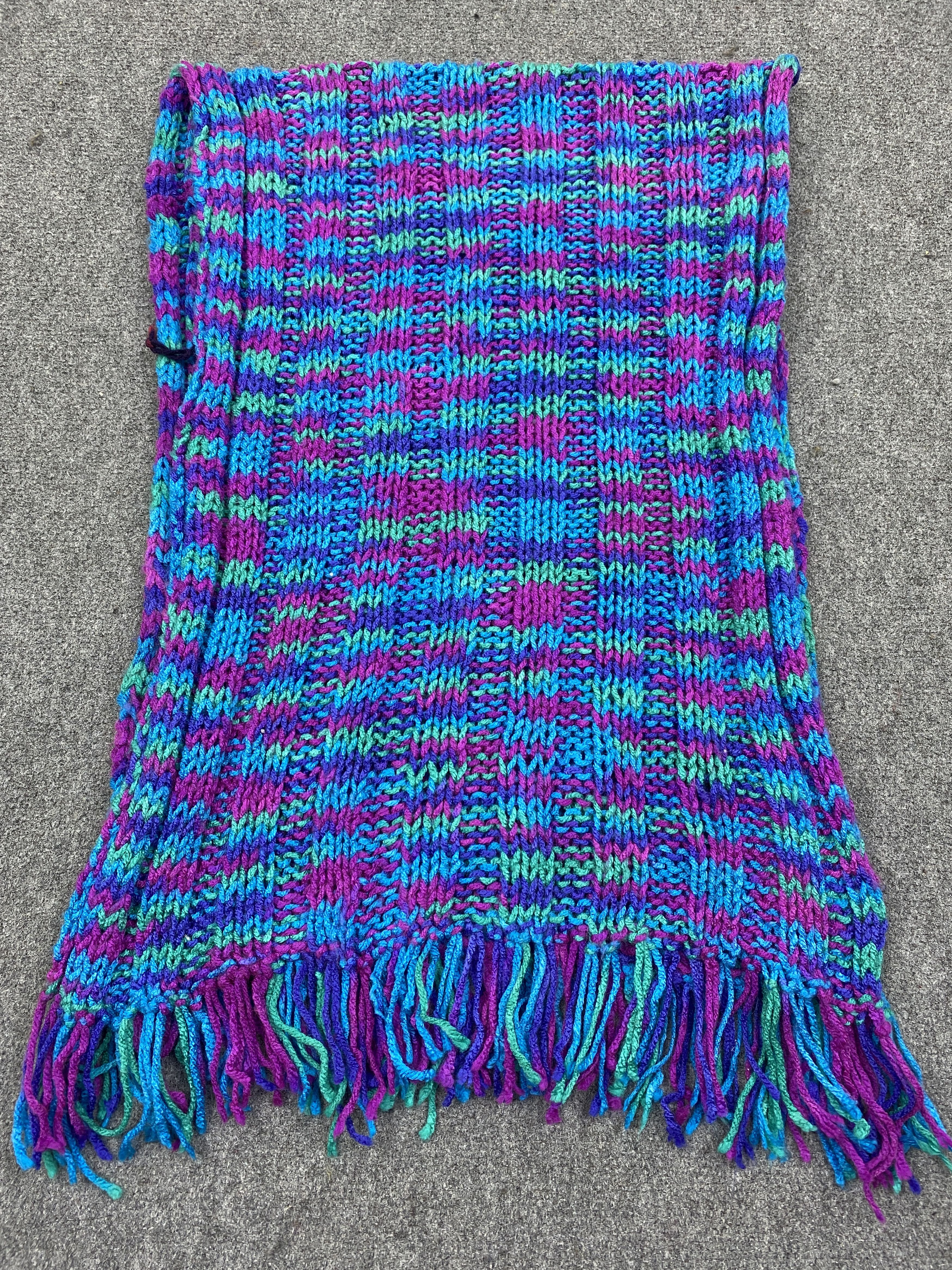 Homespun Knitwear Japanese Brand Knitted Scarf / Muffler / Neckwear SC0276 Size ONE SIZE - 5 Thumbnail