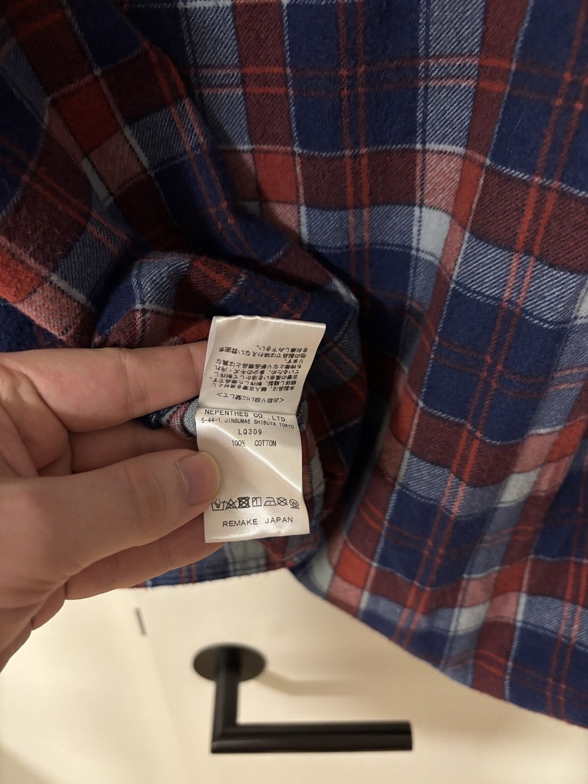 Needles rebuild by Needles ribbon flannel shirt Size US L / EU 52-54 / 3 - 5 Thumbnail