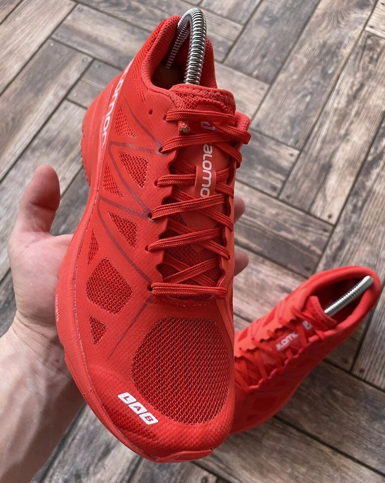 Salomon Salomon S/LAB Sonic 3 Trail Running Shoes Red x Red Size US 7 / IT 37 - 6 Thumbnail