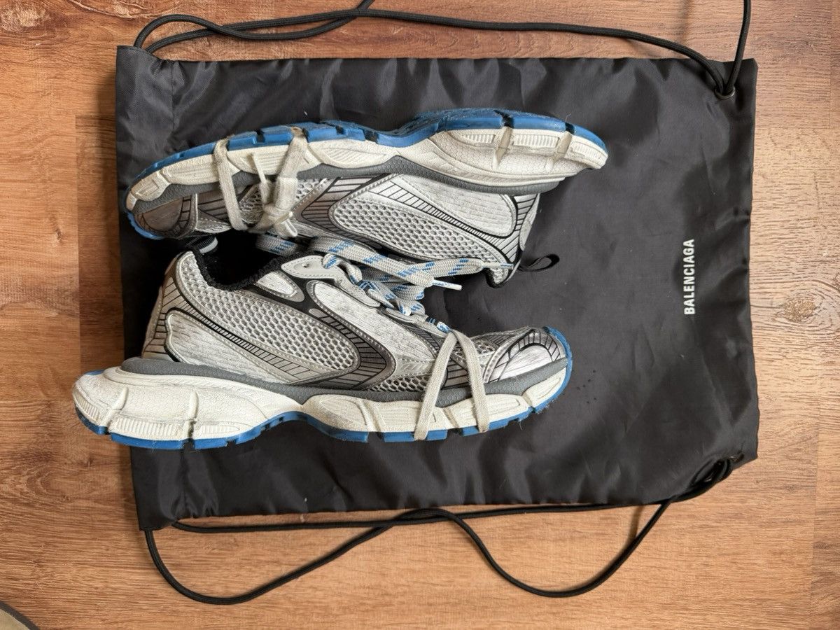 Balenciaga Balenciaga 3XL sneaker blue white Size US 8 / EU 41 - 5 Thumbnail
