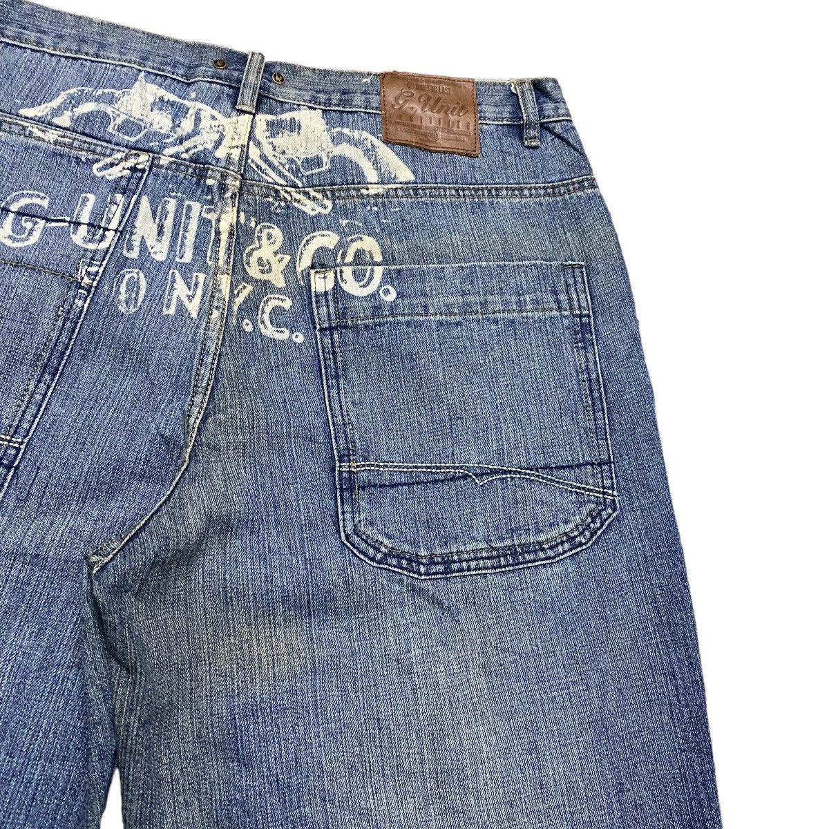 G-Unit Vintage G-unit Denim Baggy Pants Spellout Size US 36 / EU 52 - 12 Thumbnail