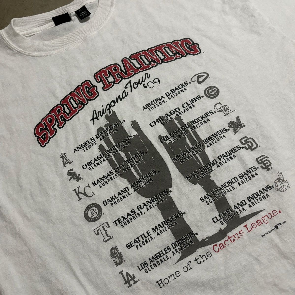 MLB × Vintage MLB 09’ Spring Training Arizona Tour Shirt Size US XXL / EU 58 / 5 - 4 Thumbnail