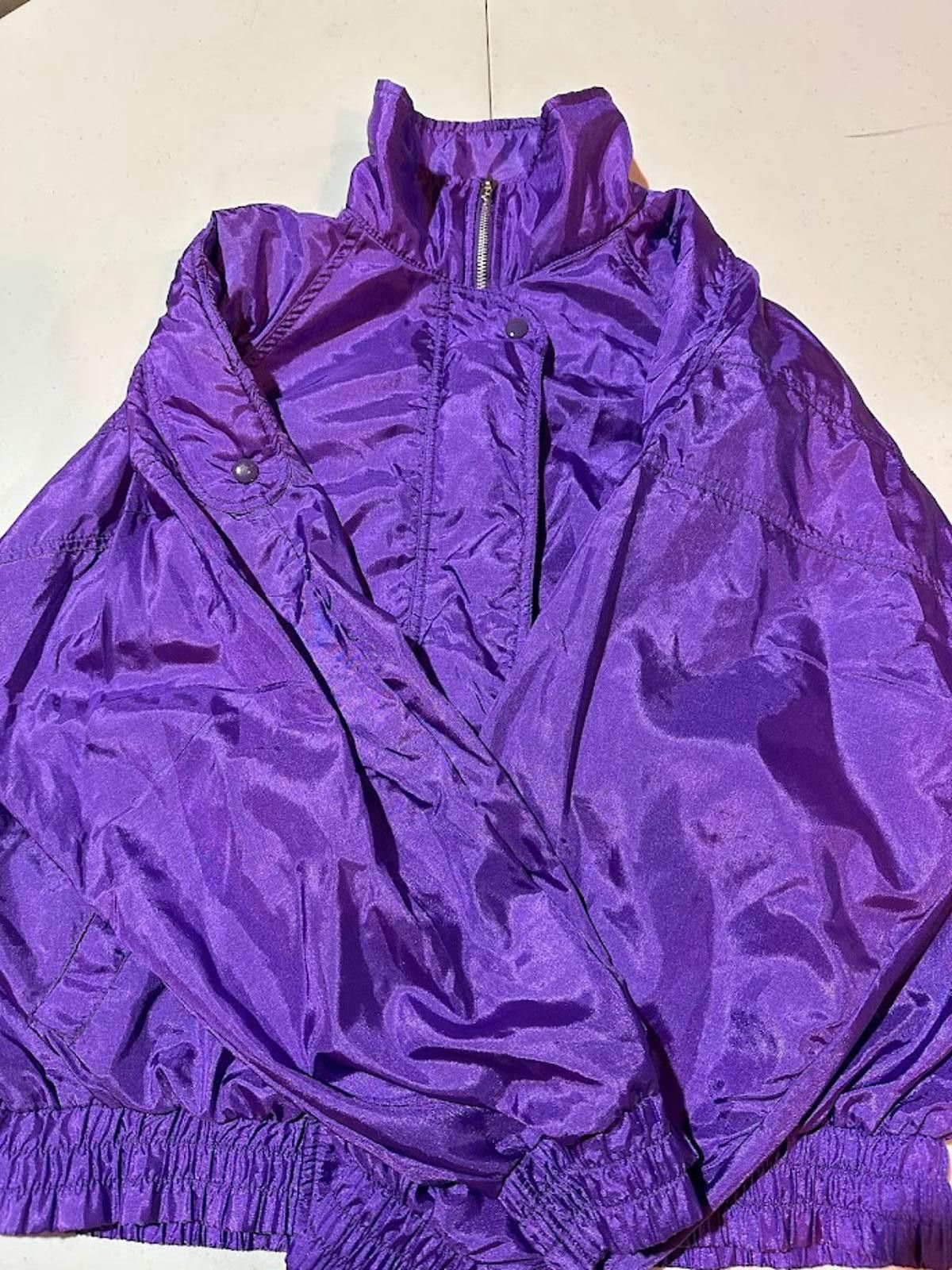 Electric Cottage Vintage Electric Purple Windbreaker L Size L / US 10 / IT 46 - 3 Thumbnail