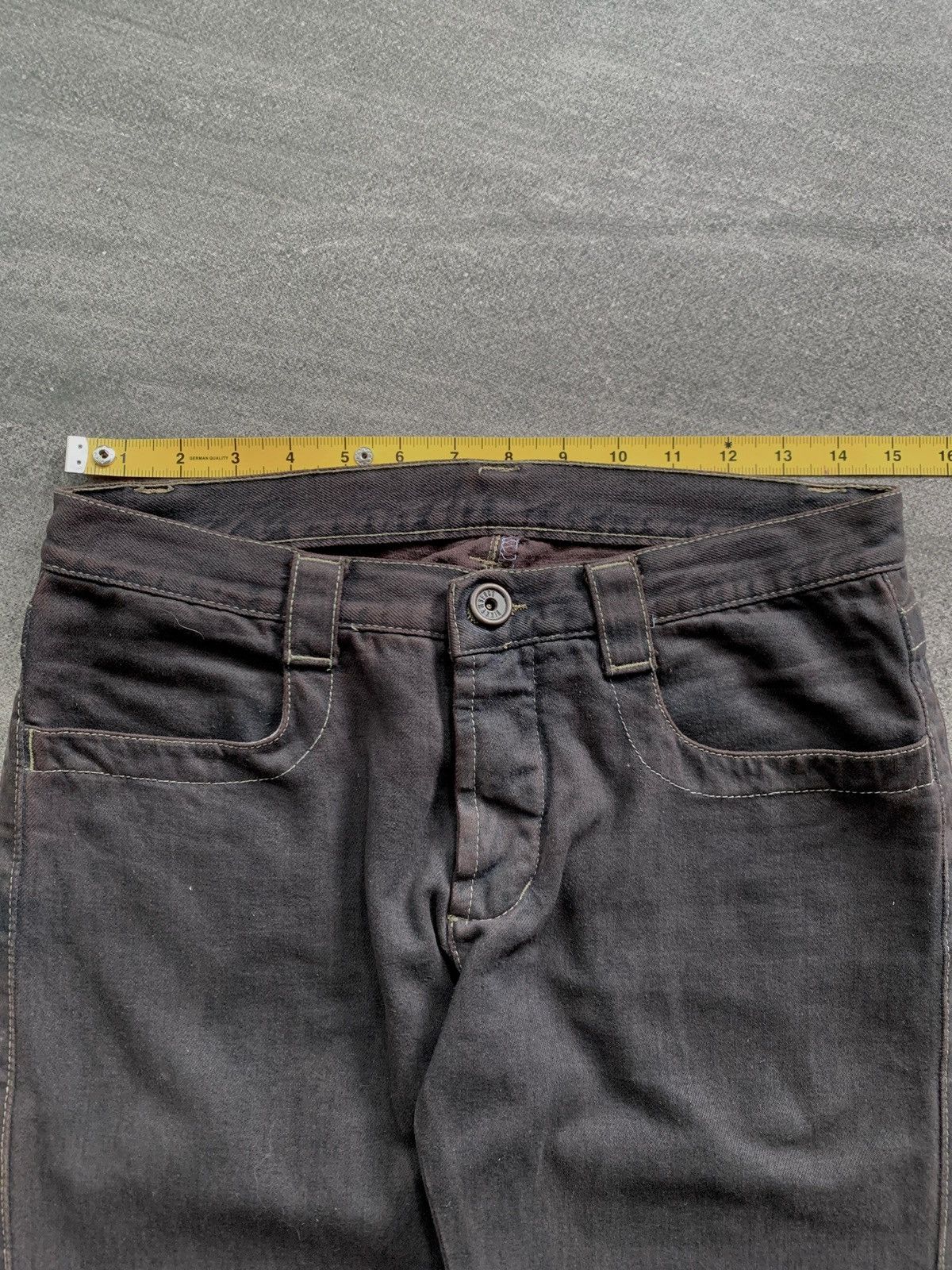 Dirk Bikkembergs FREE TAX! 90s Strap Denim Jeans Size US 30 / EU 46 - 13 Thumbnail