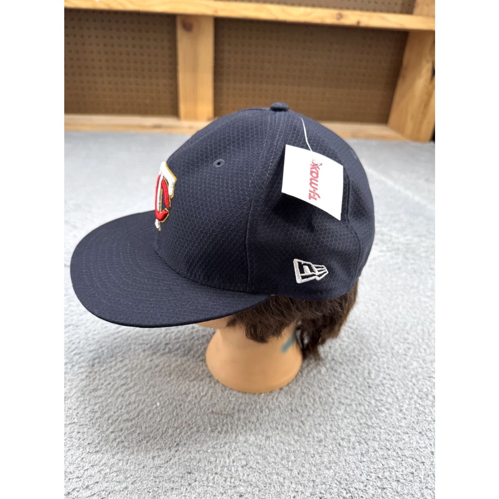 New Era New Era 59Fifty On Field Minnesota Twins Blue Fitted Cap Hat 7 7/8 Mens MLB Baseball Cap NWT Size ONE SIZE - 3 Thumbnail
