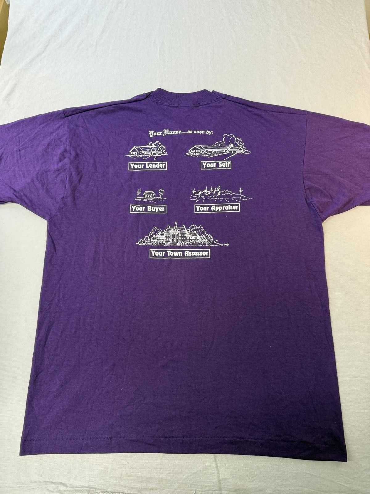 Fruit Of The Loom VTG Home Buyer T-shirt Lender, Self, Buyer, Appraiser Tee XL Size US XL / EU 56 / 4 - 3 Thumbnail