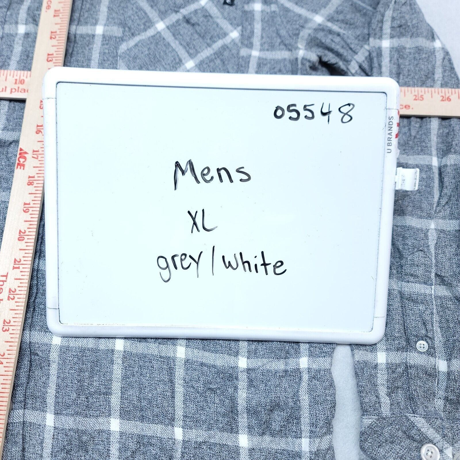 Rip Curl Ripcurl Windowpane Flannel Shirt Mens Size XL Gray White Size US XL / EU 56 / 4 - 9 Thumbnail