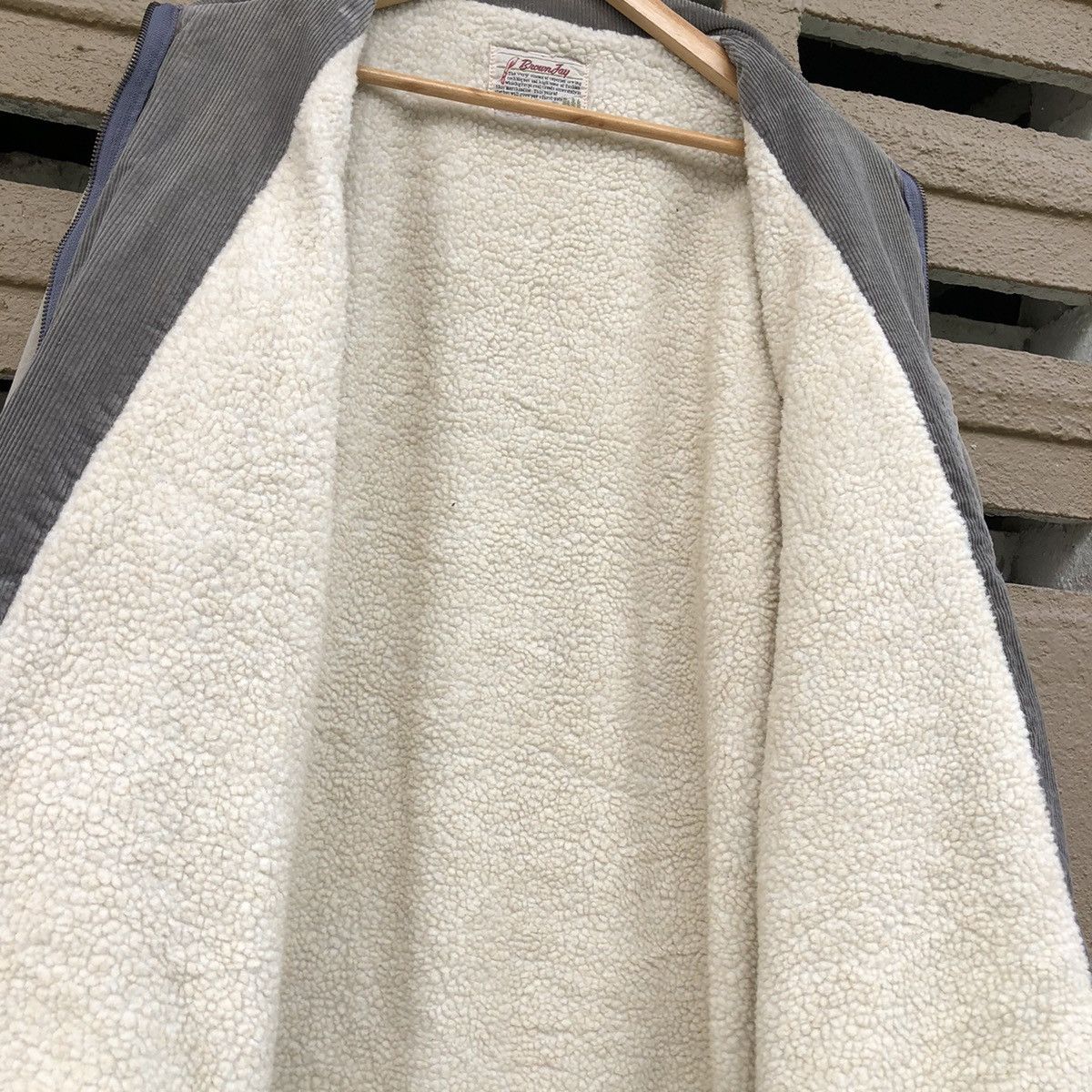 Vintage VTG Faded Multi Cargo Pocket Suede Lined Sherpa SafariJacket Size US L / EU 52-54 / 3 - 5 Thumbnail