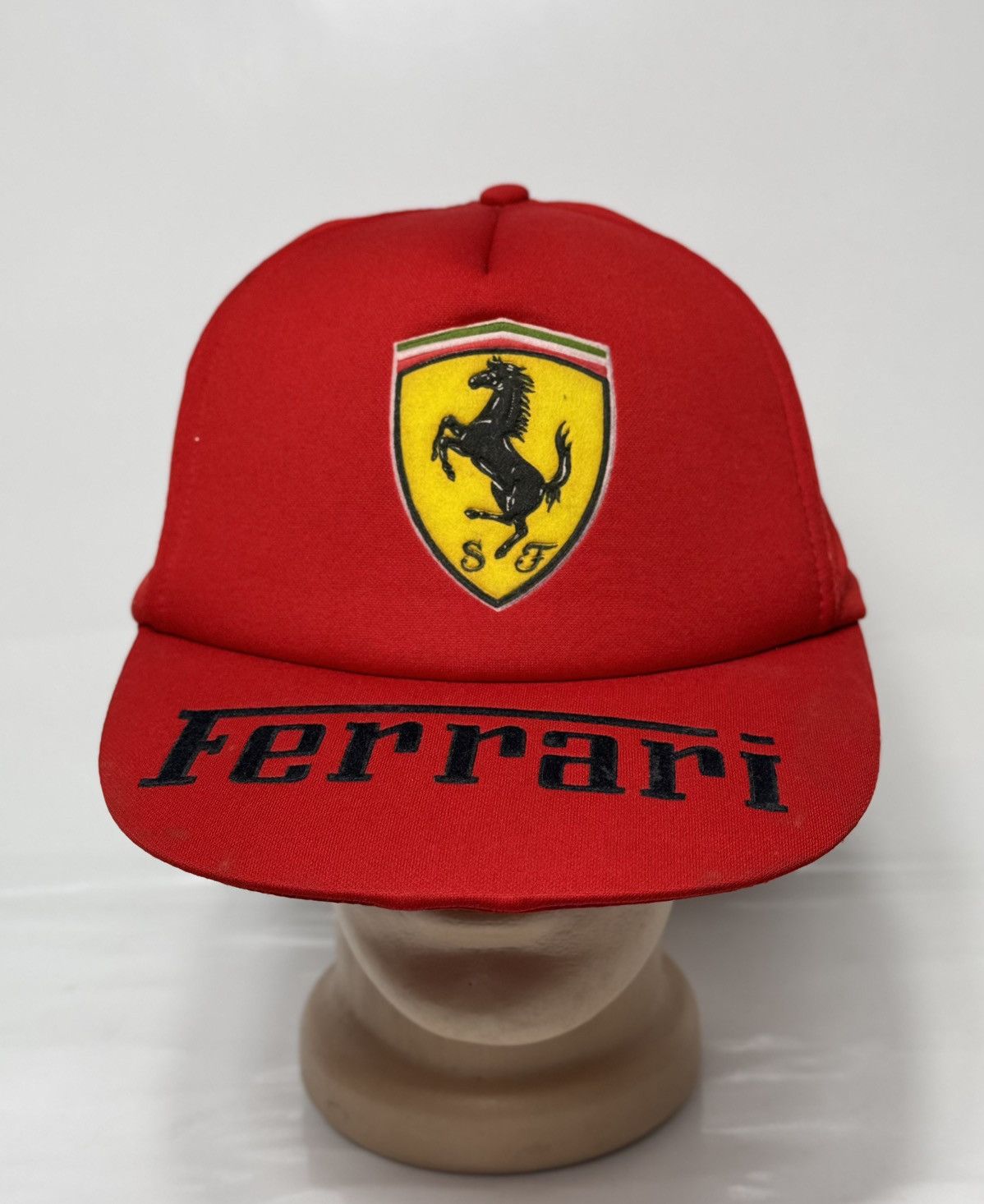 Ferrari Ferrari Big Logo Red Cap Size ONE SIZE - 1 Thumbnail