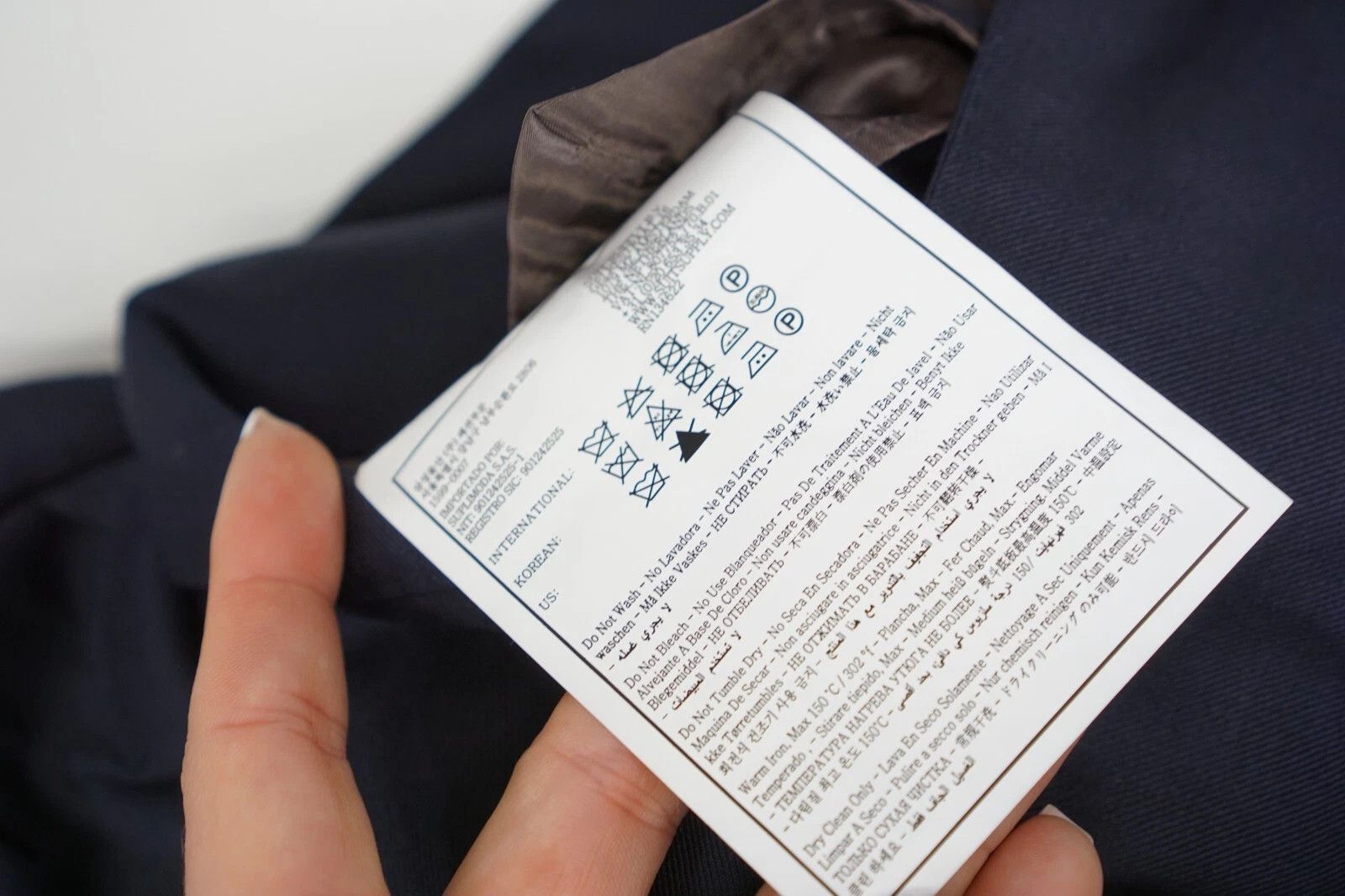 Suitsupply Men Suitsupply Blazer NapolI REDA Wool Navy Regular Fit US42 Size 42R - 8 Thumbnail
