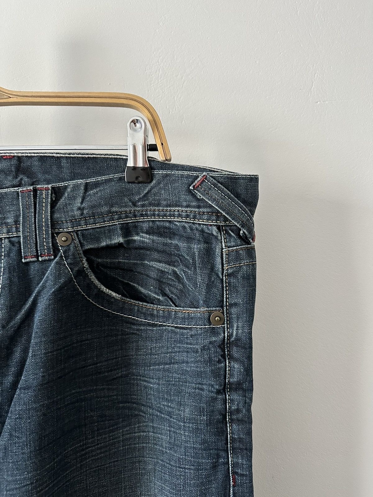 Armani Exchange AX Armani Exchange baggy denim pants Italian designers Size US 36 / EU 52 - 3 Thumbnail