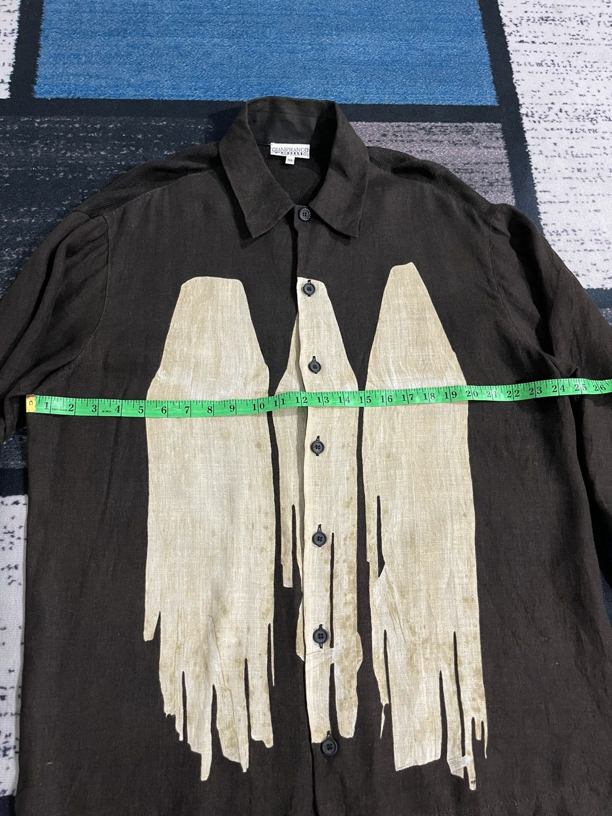 Gianfranco Ferre Gianfranco Ferre Button Up Linen Shirt Size US XL / EU 56 / 4 - 17 Thumbnail