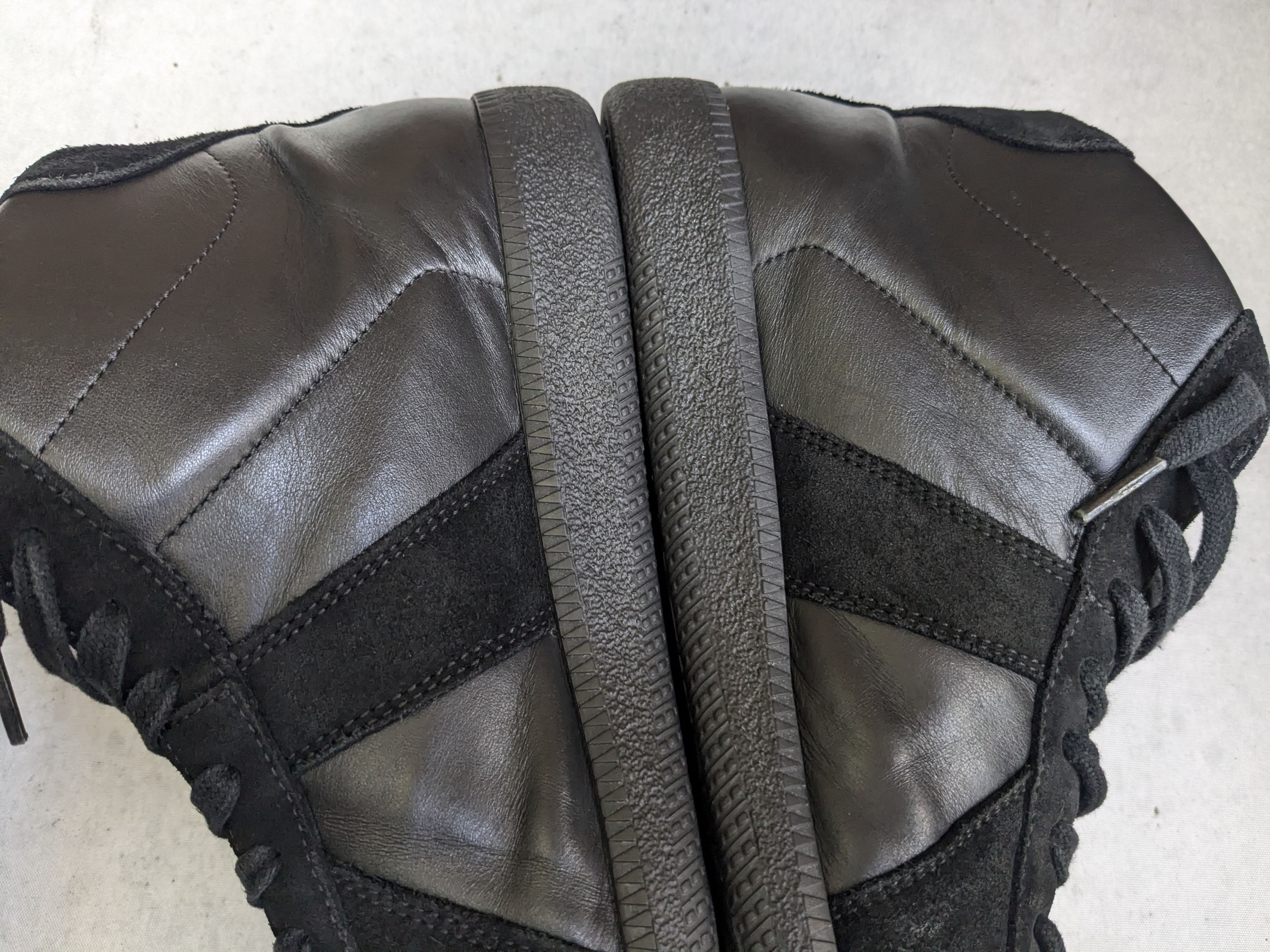 Maison Margiela Maison Margiela GAT Replica Black 10 43 High Tops Suede Size US 10 / EU 43 - 11 Thumbnail