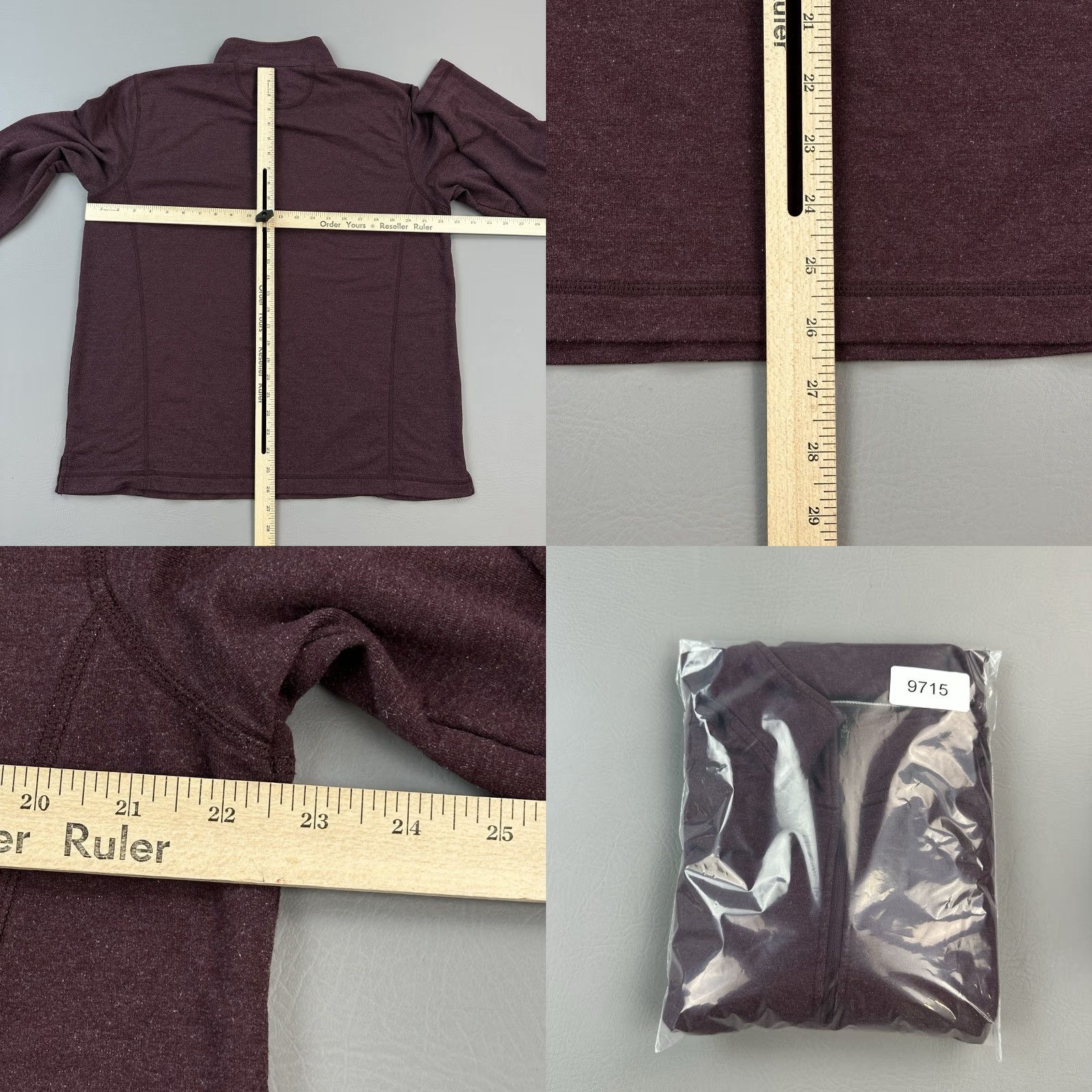 Orvis Orvis Pullover Mens Large Burgundy French Terry 1/4 Zip Outdoor Hiking Casual Shirt Size US L / EU 52-54 / 3 - 8 Thumbnail