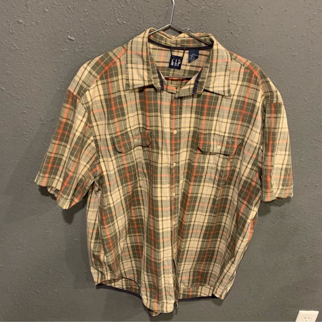 Gap Men’s Gap Button Down Shirt Size US XXL / EU 58 / 5 - 1 Thumbnail