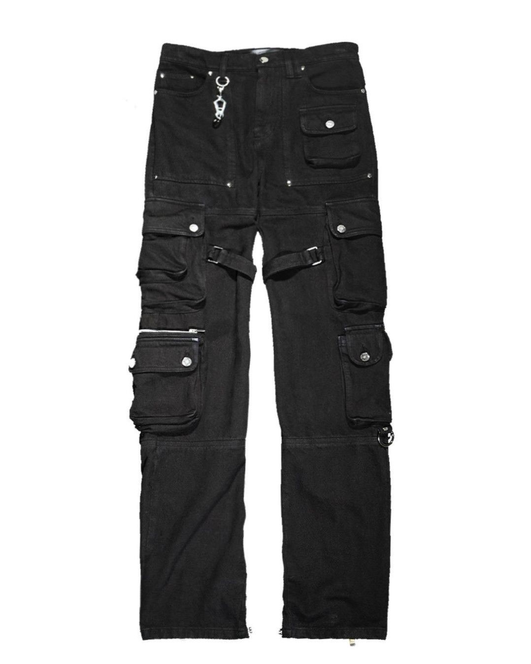 SHINE LUXURY Shine Luxury Studios flight cargo Pants Size US 34 / EU 50 - 4 Thumbnail