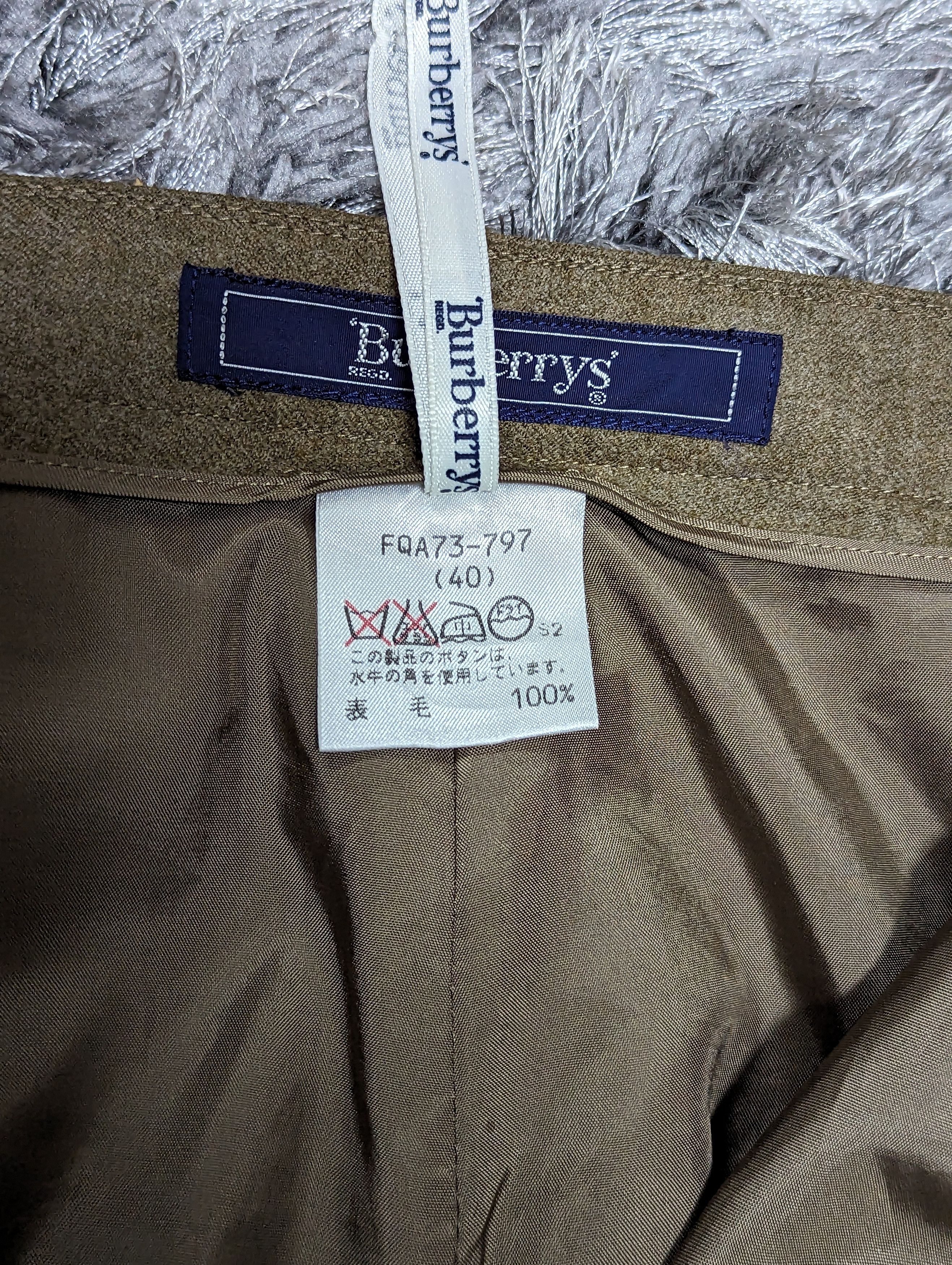 Burberry Vintage Burberry Pants Womens Plain Trouser Designer Size 27" / US 4 / IT 40 - 9 Thumbnail
