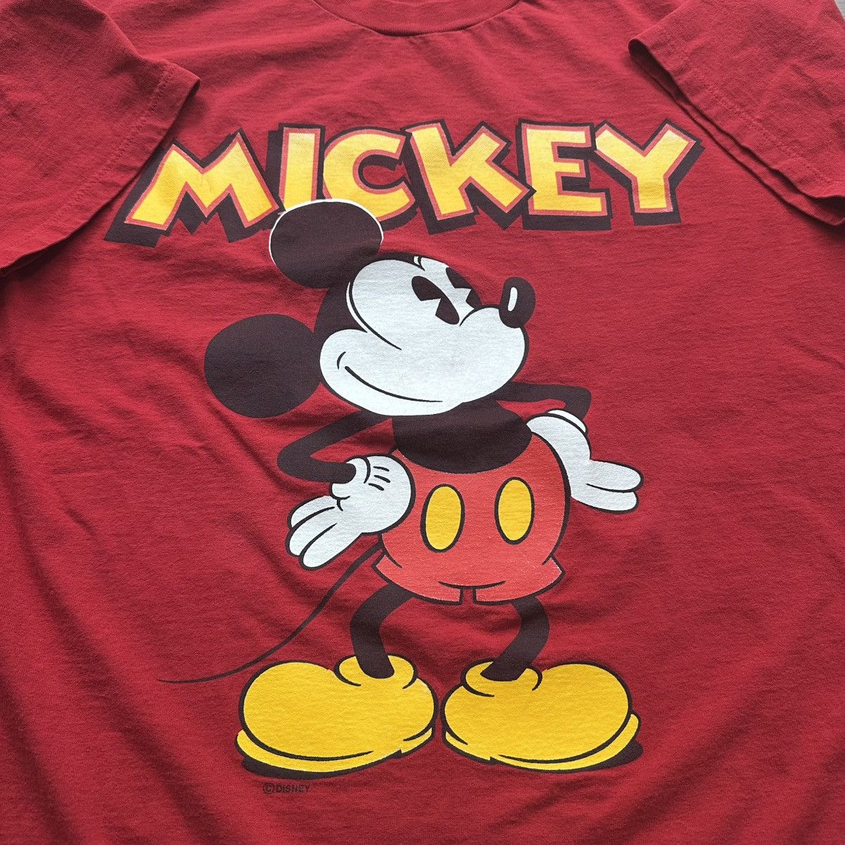 Disney Vintage 90s Mickey Mouse Made in USA Graphic Tee Size US L / EU 52-54 / 3 - 6 Thumbnail