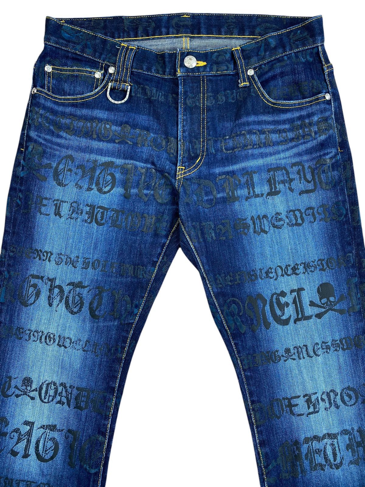 Japanese Brand Roen for men Script Regular Fit Denim Size US 32 / EU 48 - 2 Thumbnail