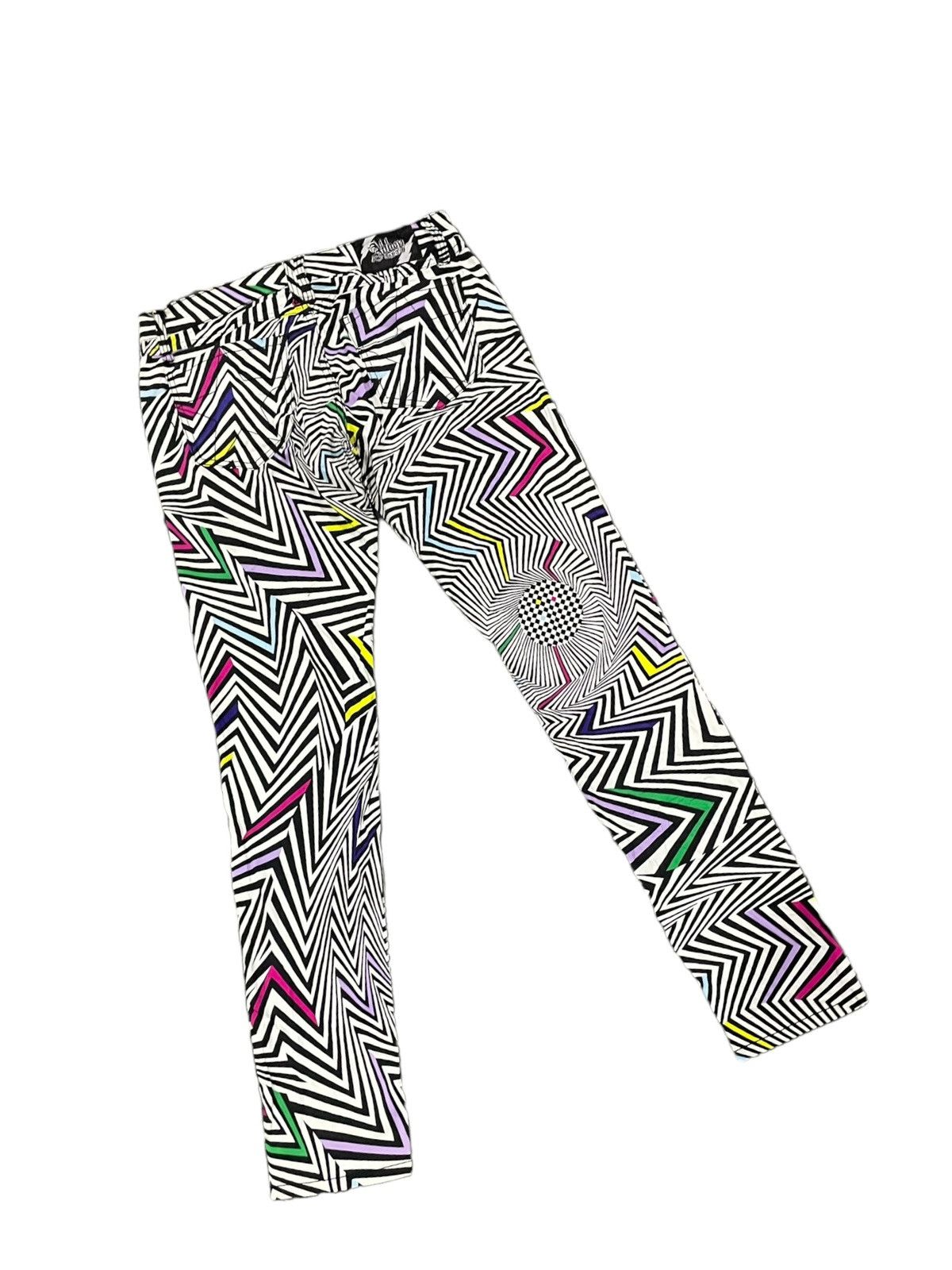 Girl Skateboards × Hysteric Glamour × If Six Was Nine Avril Lavigne Abbey Dawn Skate8 Statement Skinny Pants Size US 30 / EU 46 - 12 Thumbnail